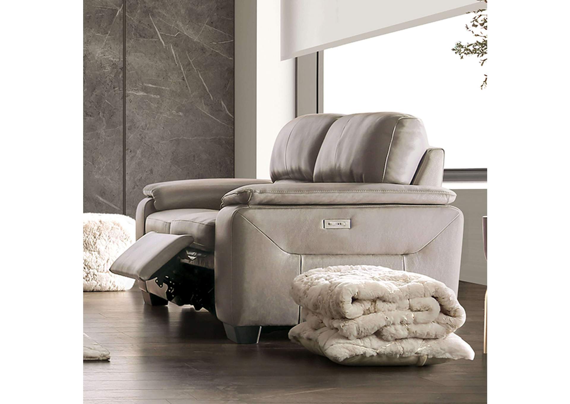 Balderico Power Loveseat,Furniture of America