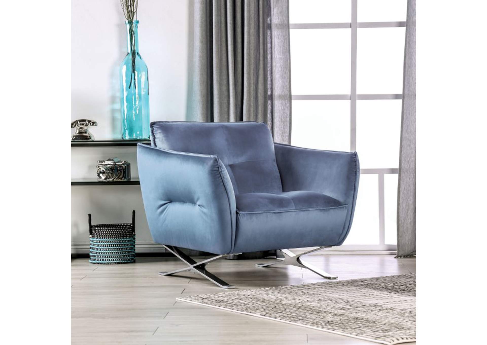 Civellutino Chair,Furniture of America