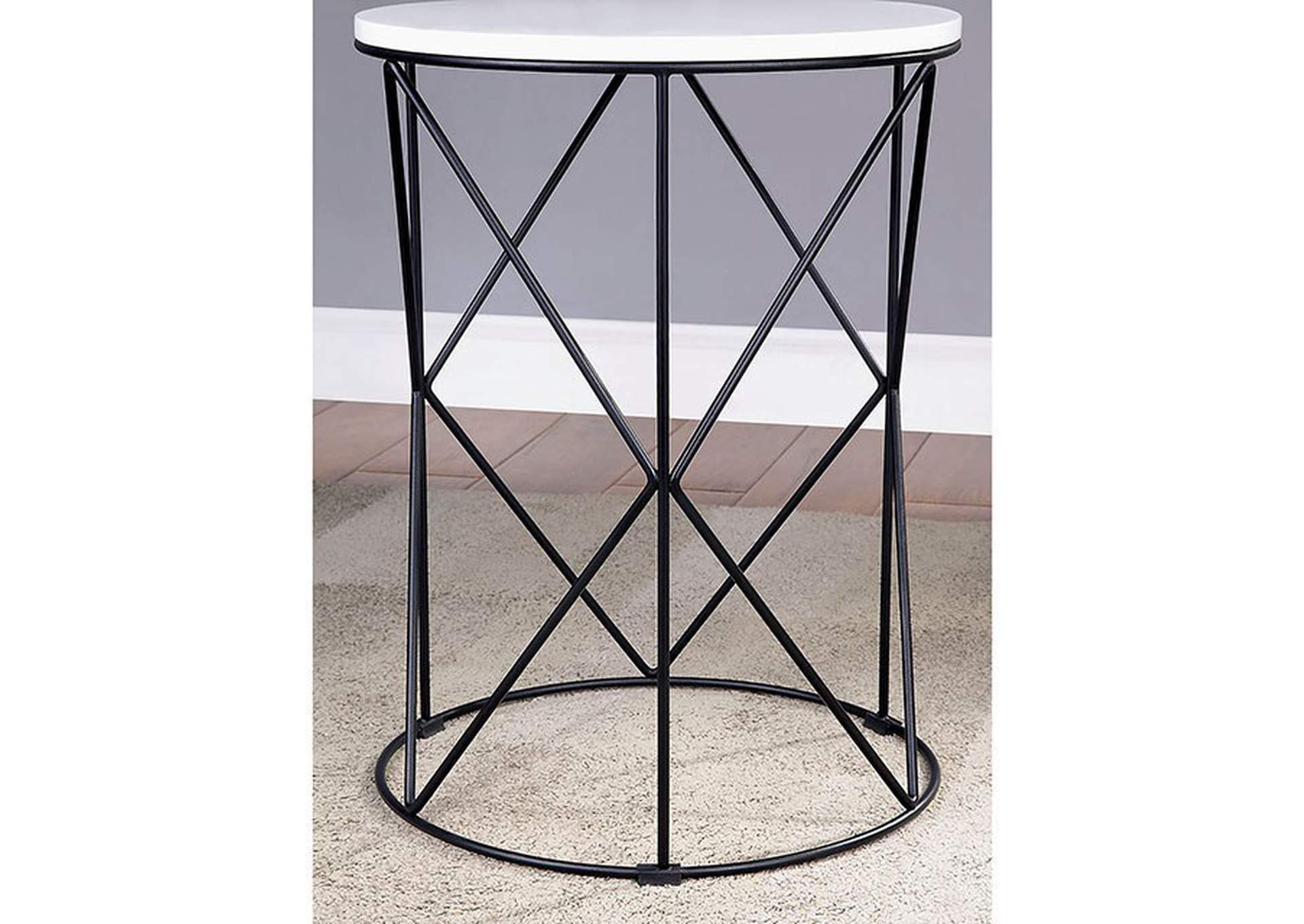 Madyson 3 Pc. Nesting Table,Furniture of America