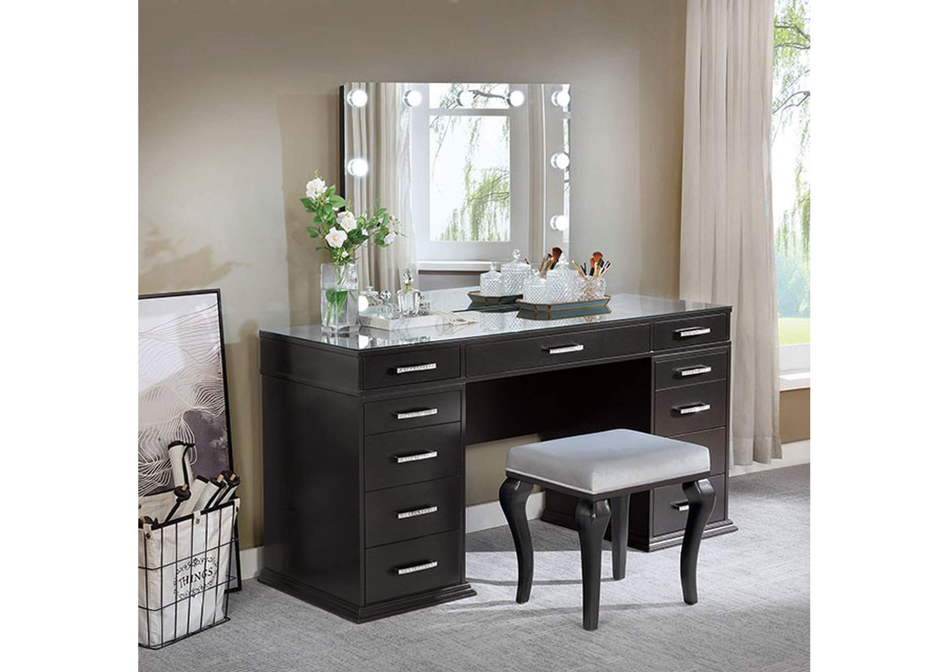 Valentina Vanity Set,Furniture of America