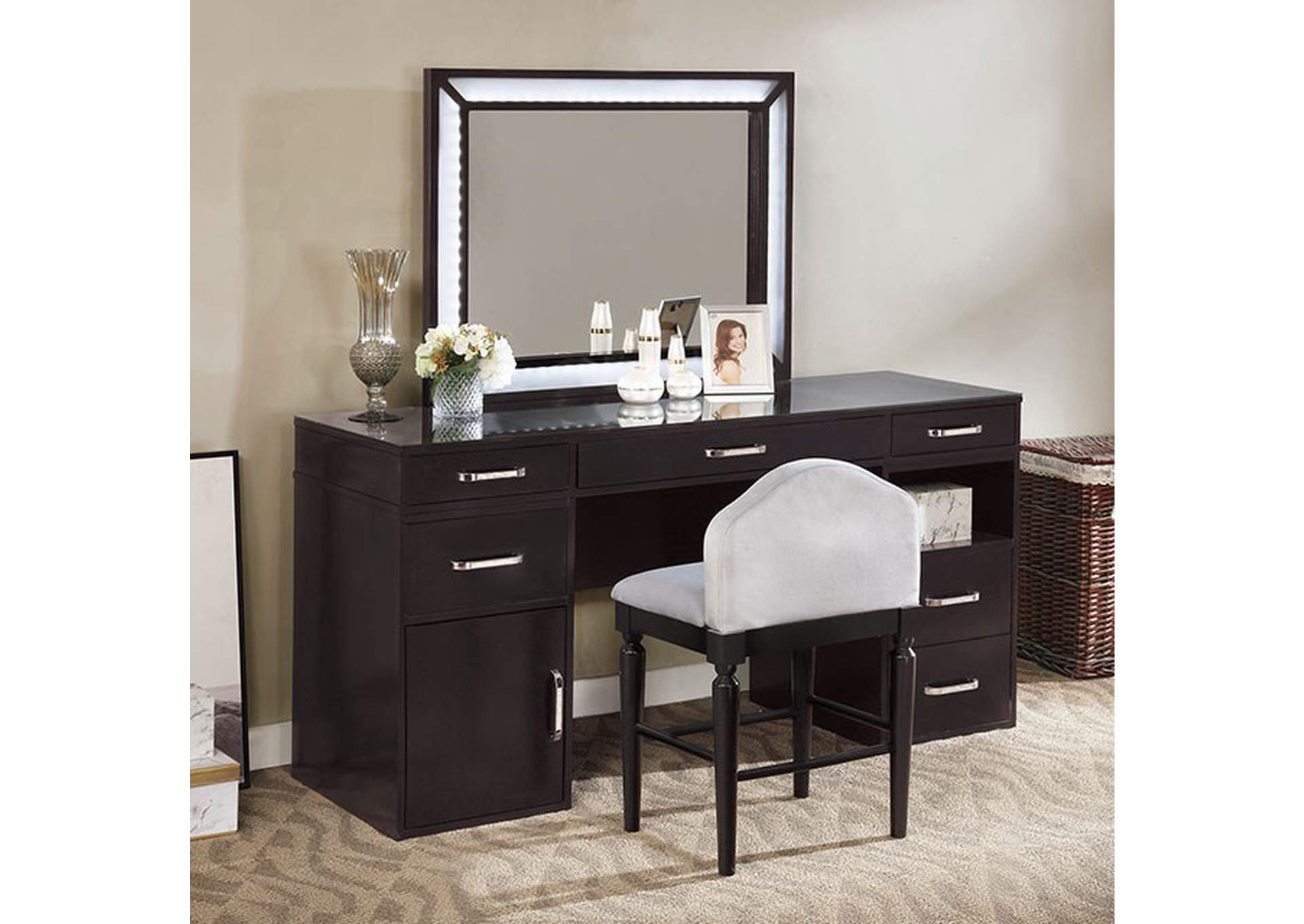 Vickie Vanity Set,Furniture of America