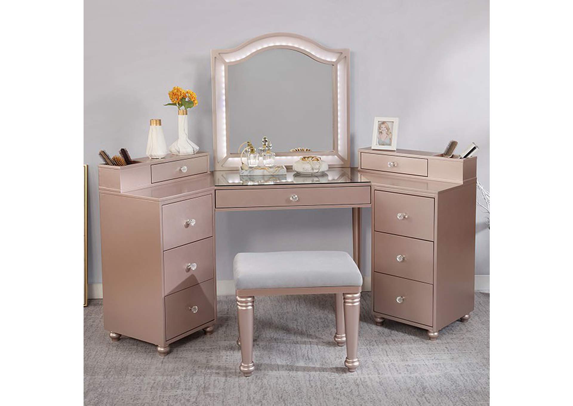 Tracie Vanity Set,Furniture of America