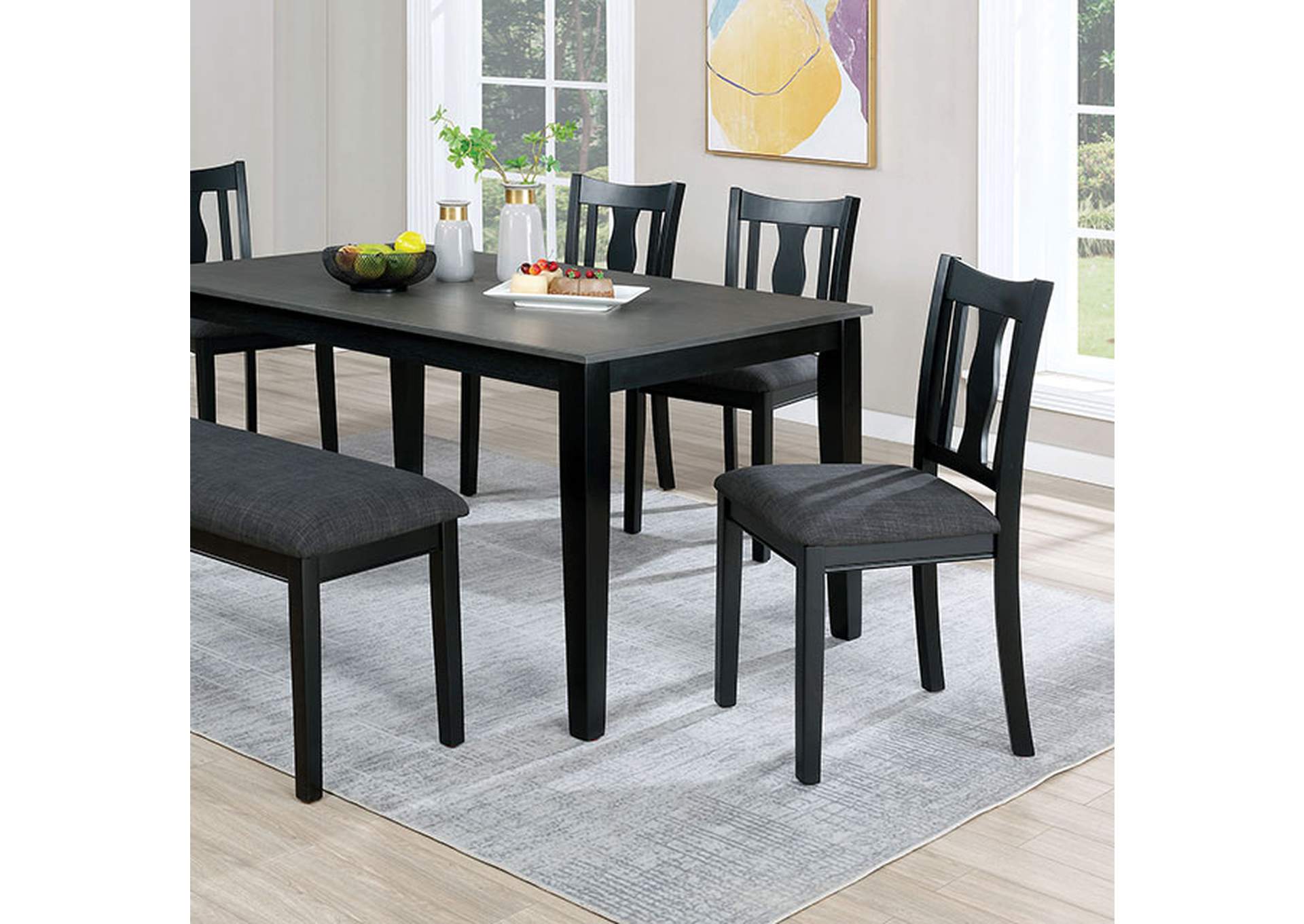 Carbey 5 Pc. Dining Table Set,Furniture of America