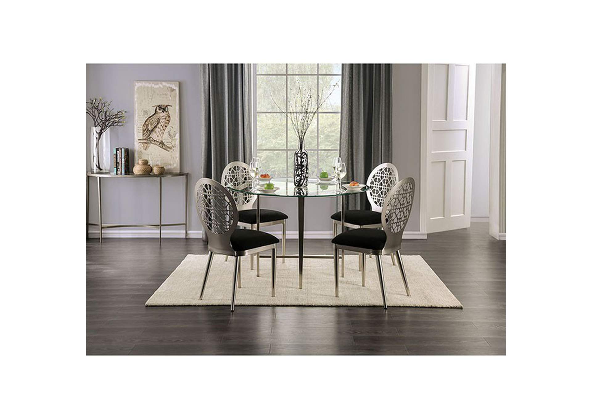 Abner Round Table,Furniture of America