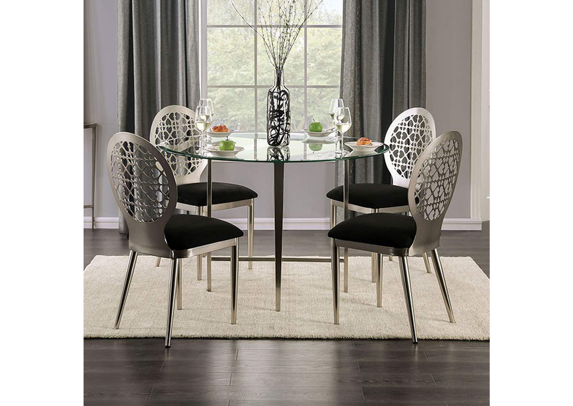 Abner Round Table,Furniture of America