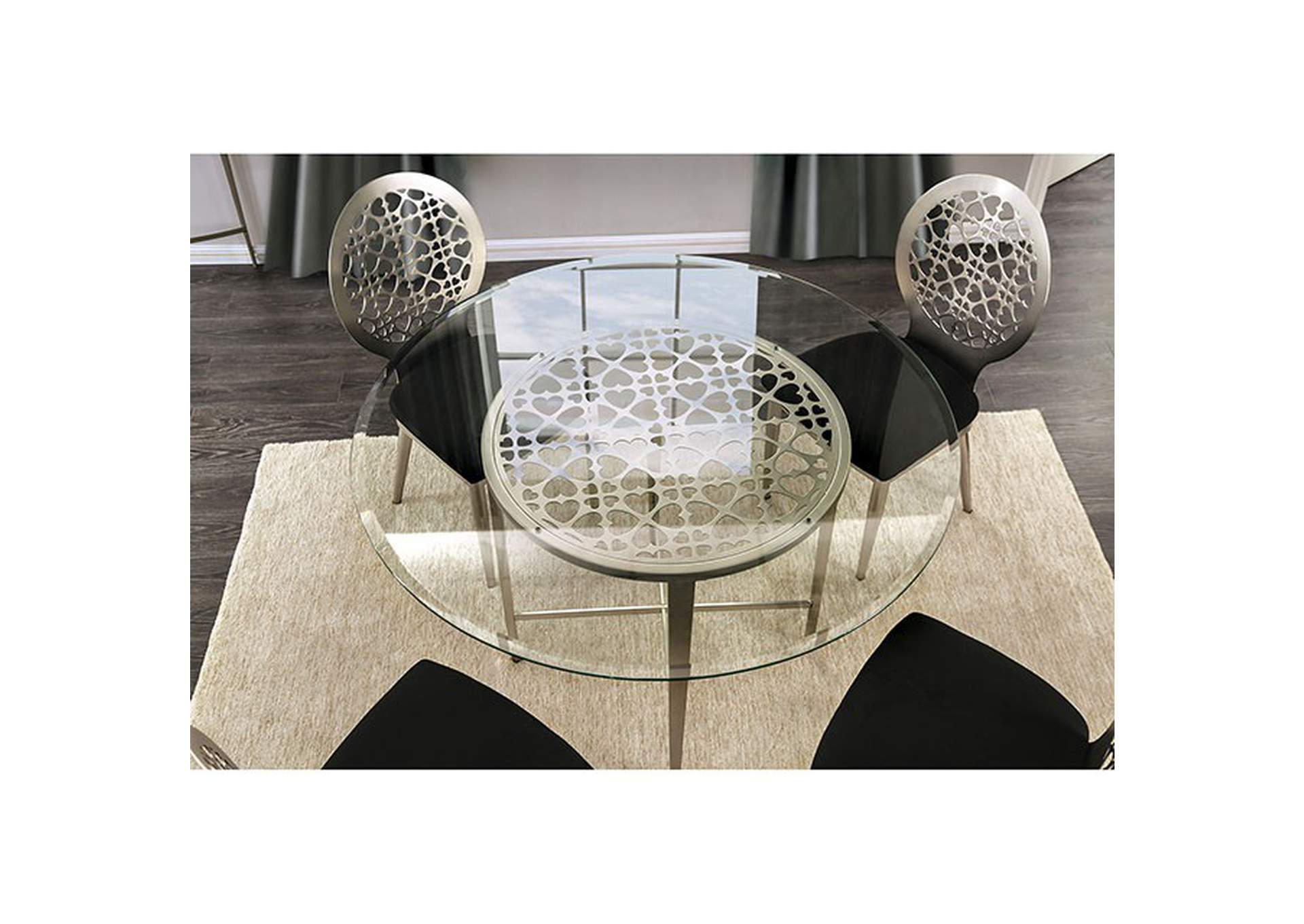 Abner Round Table,Furniture of America