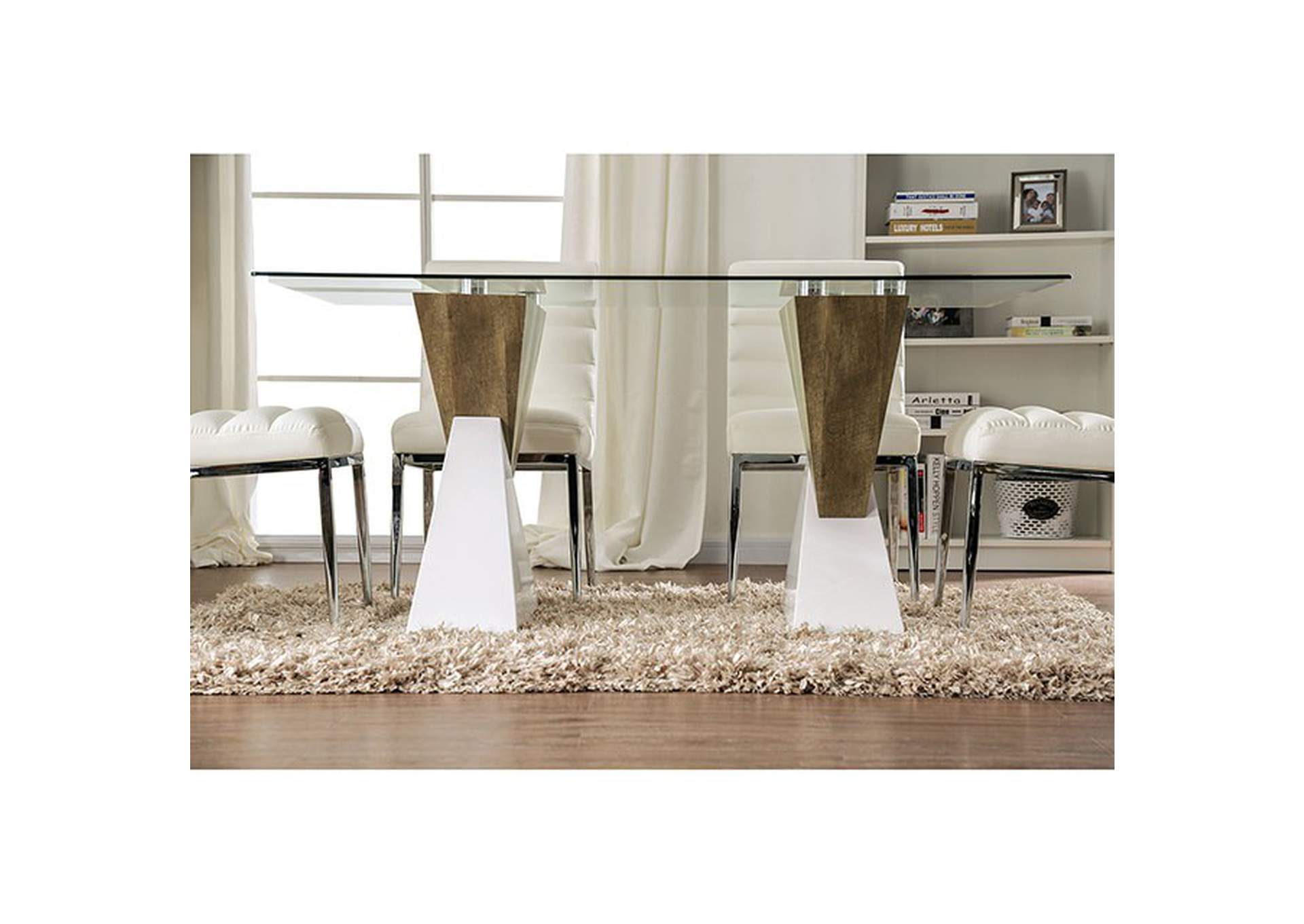 Binjai Dining Table,Furniture of America