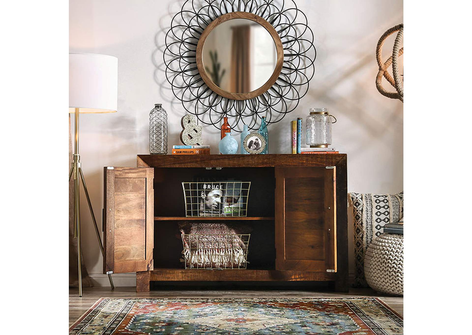 Galanthus Cabinet,Furniture of America