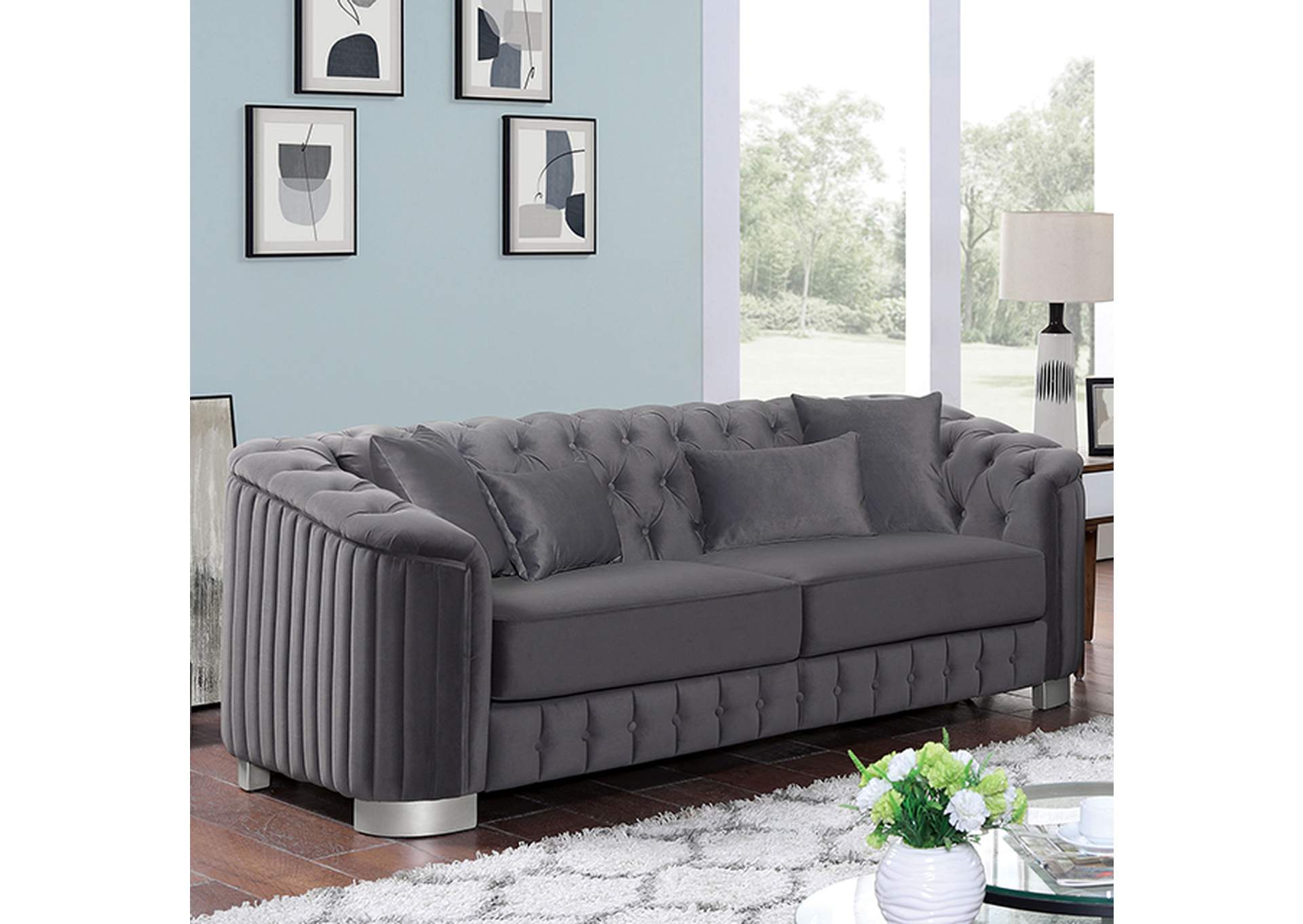 Castellon Sofa,Furniture of America