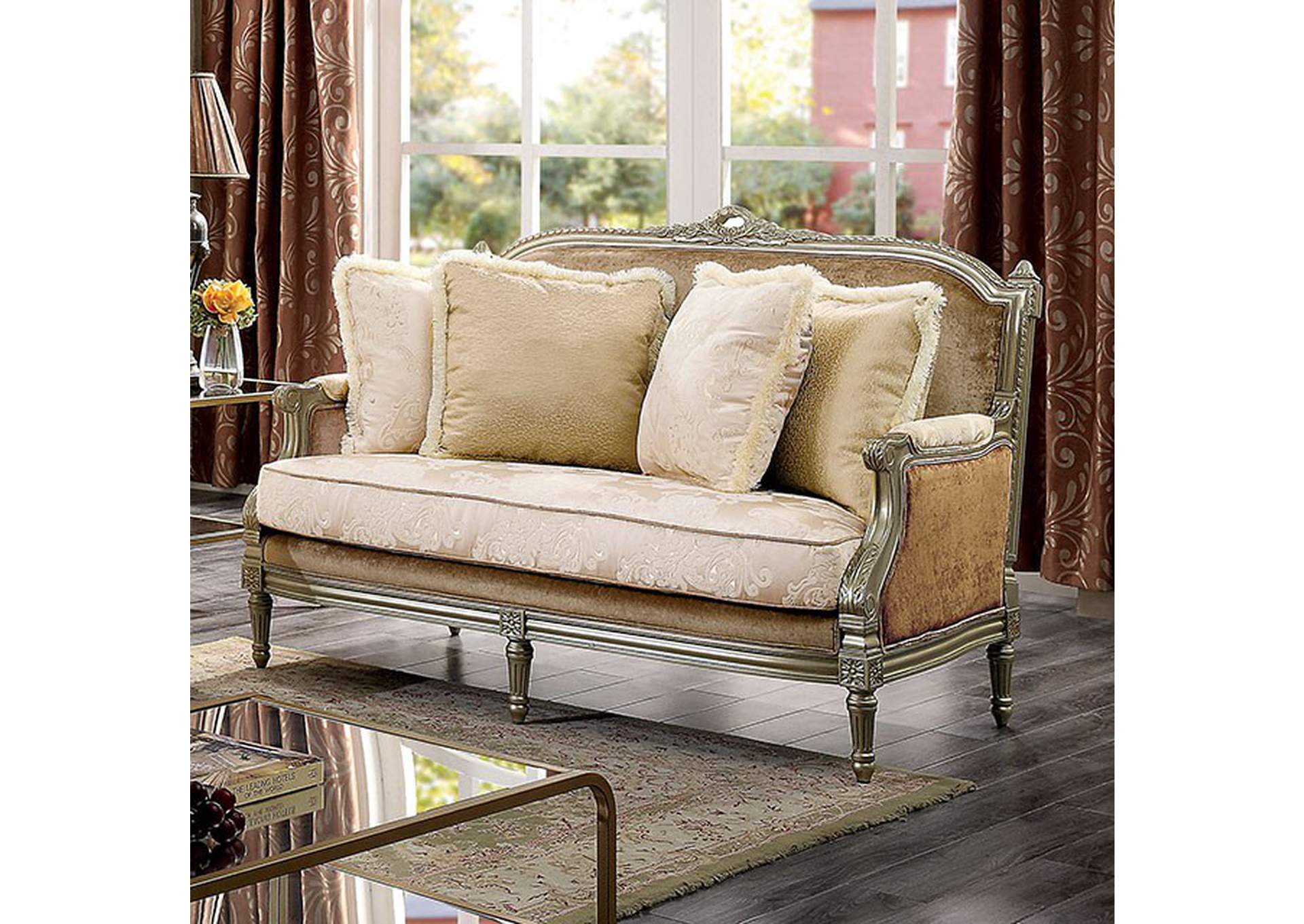 Langleben Love Seat,Furniture of America