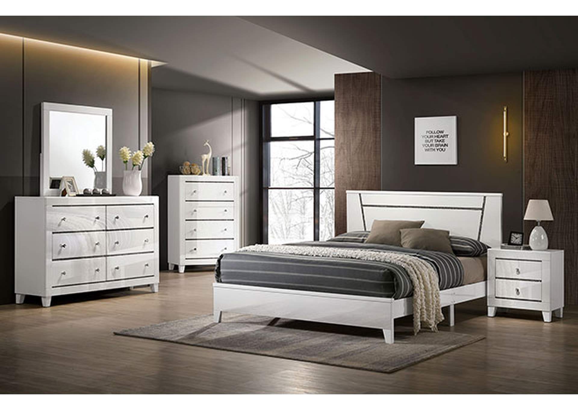 Magdeburg Bed,Furniture of America