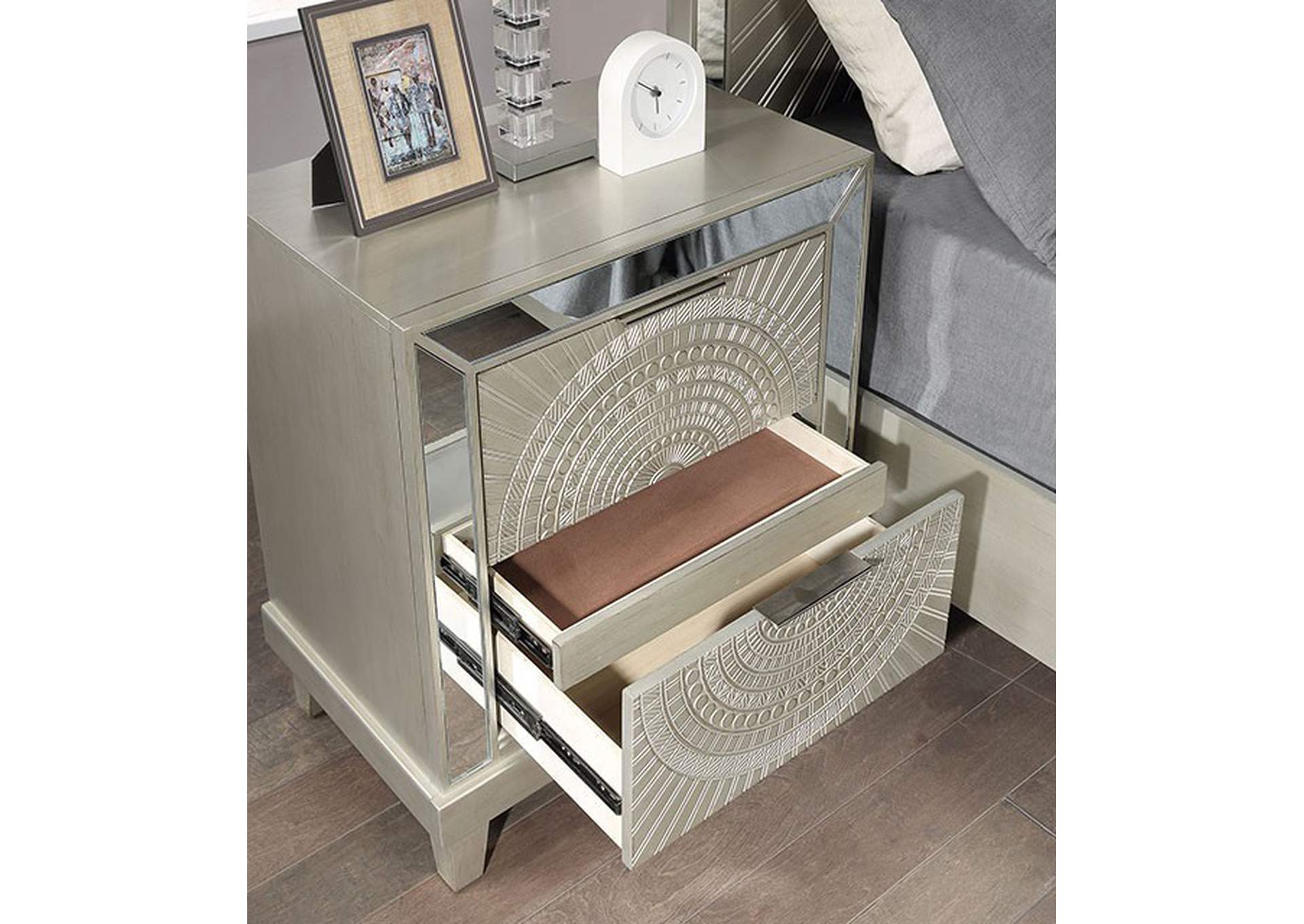Valletta Night Stand,Furniture of America