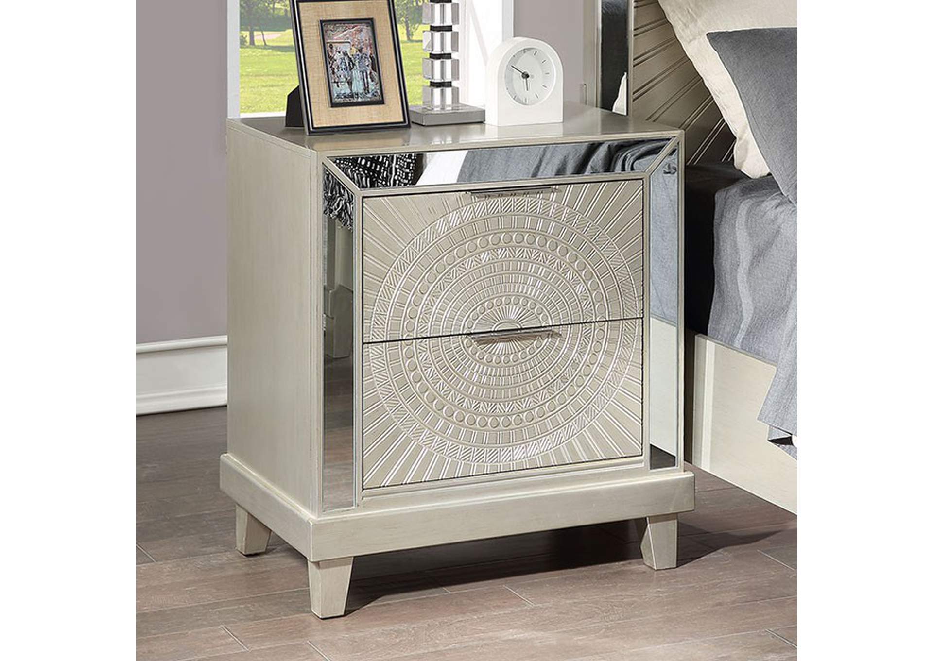 Valletta Night Stand,Furniture of America