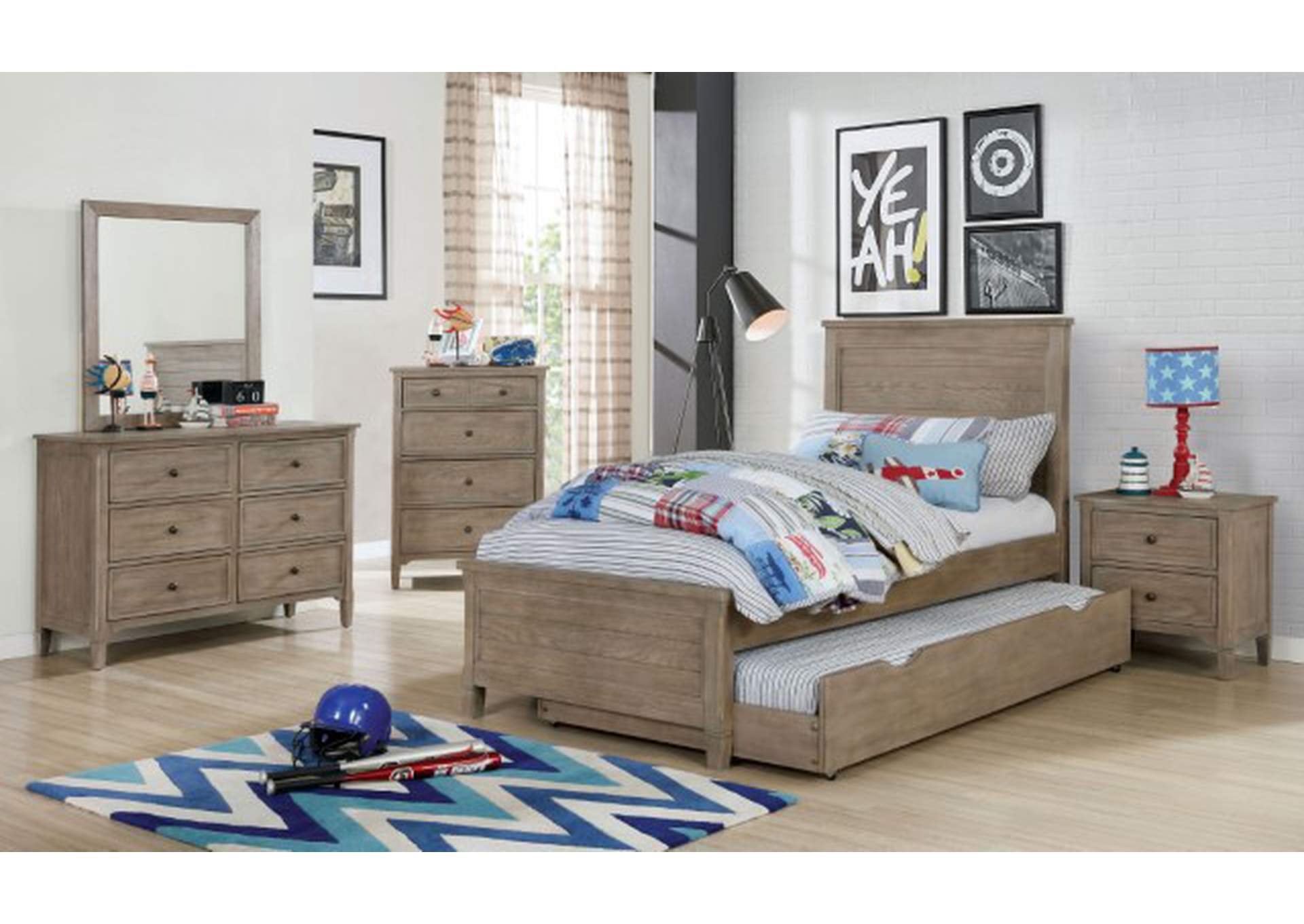 Vevey Twin Bed,Furniture of America