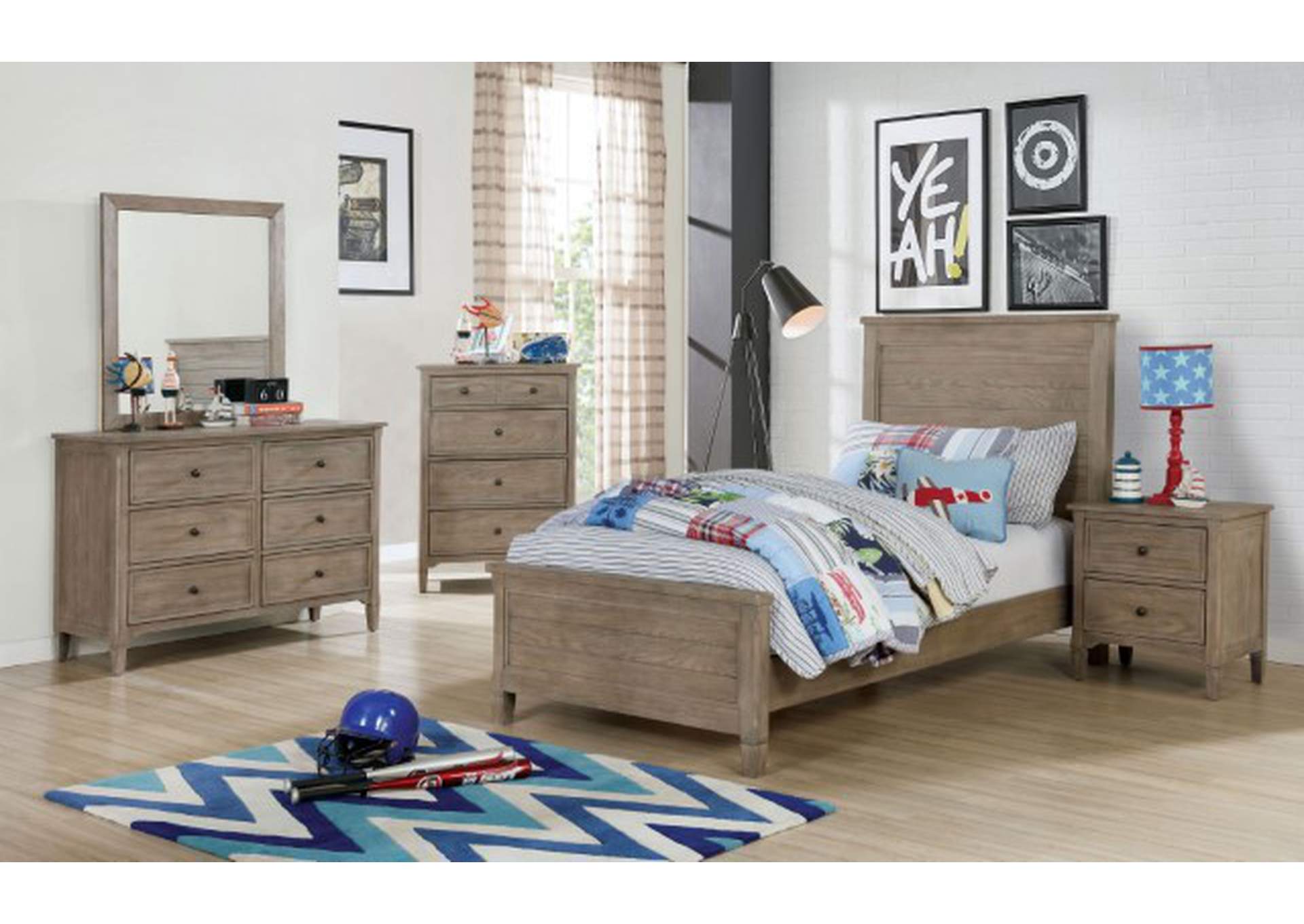 Vevey Twin Bed,Furniture of America