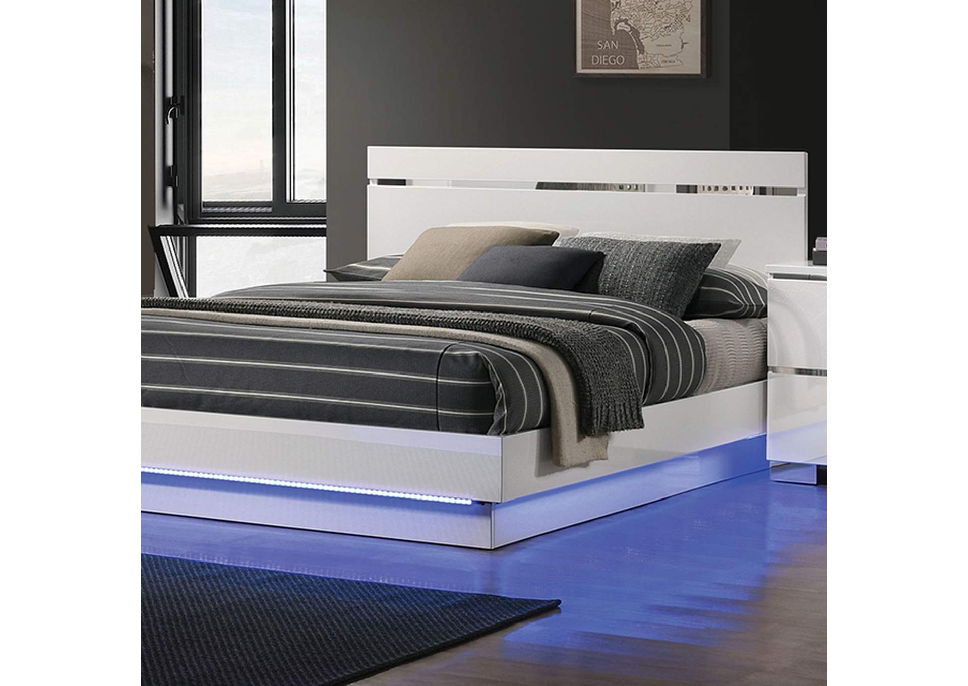 Erlach Bed,Furniture of America
