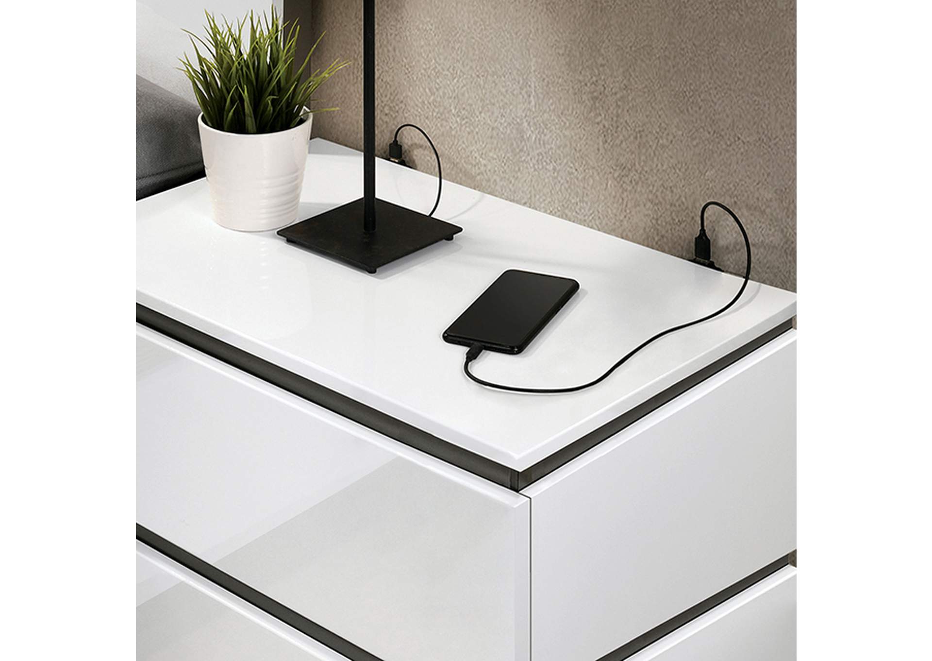 Birsfelden Night Stand,Furniture of America