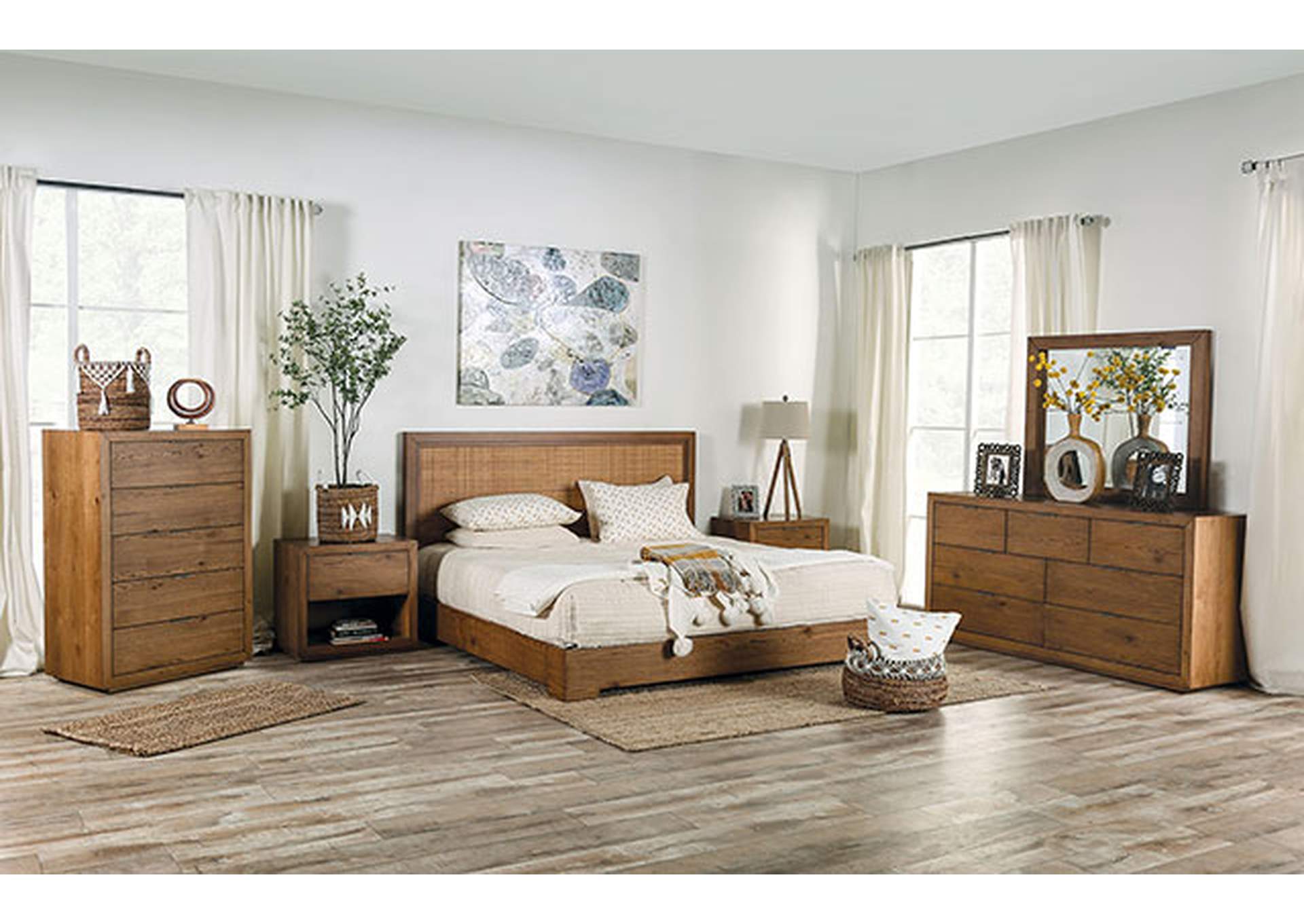 Leirvik Mirror,Furniture of America
