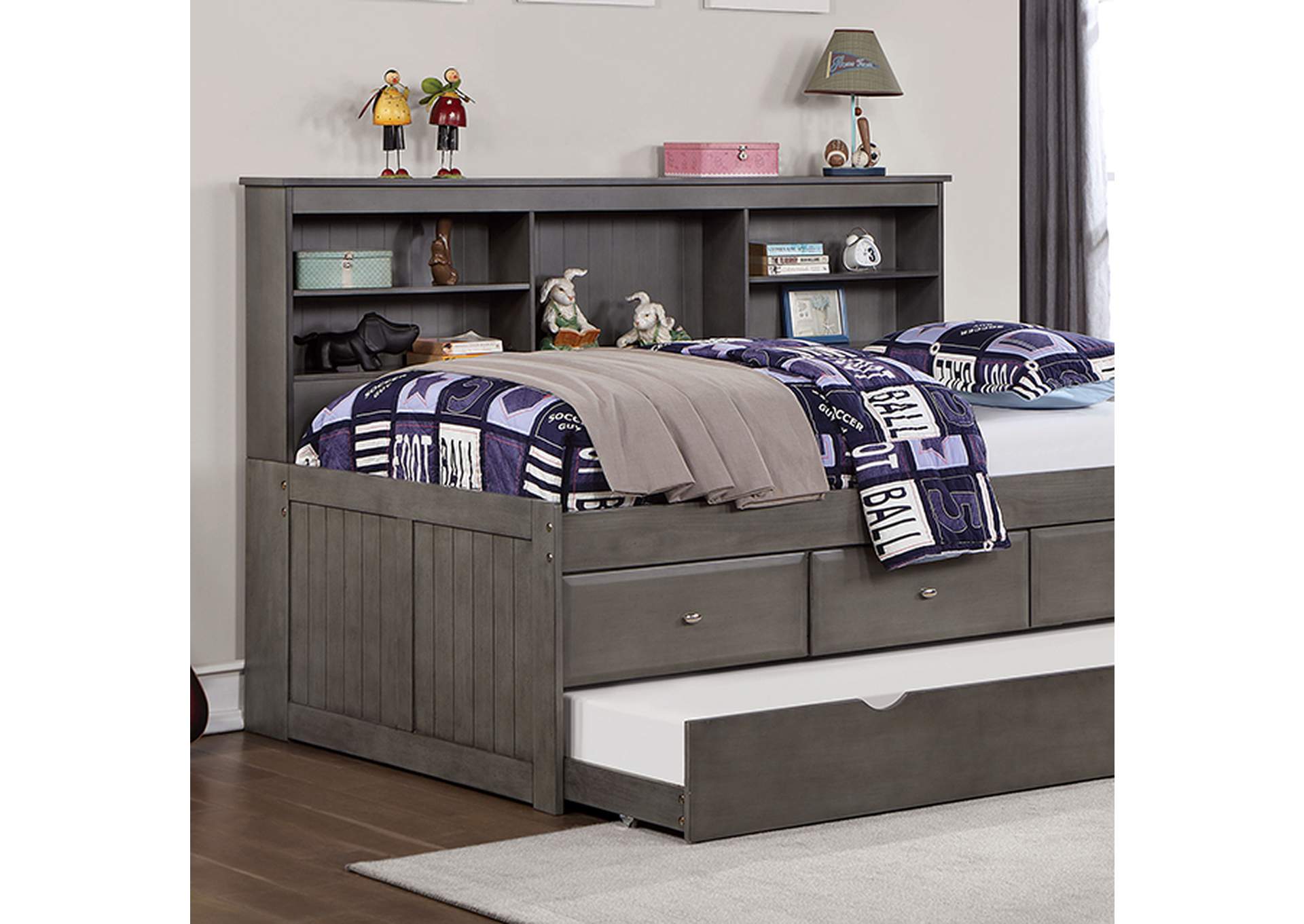 Tibalt Full Bed w/ Trundle,Furniture of America