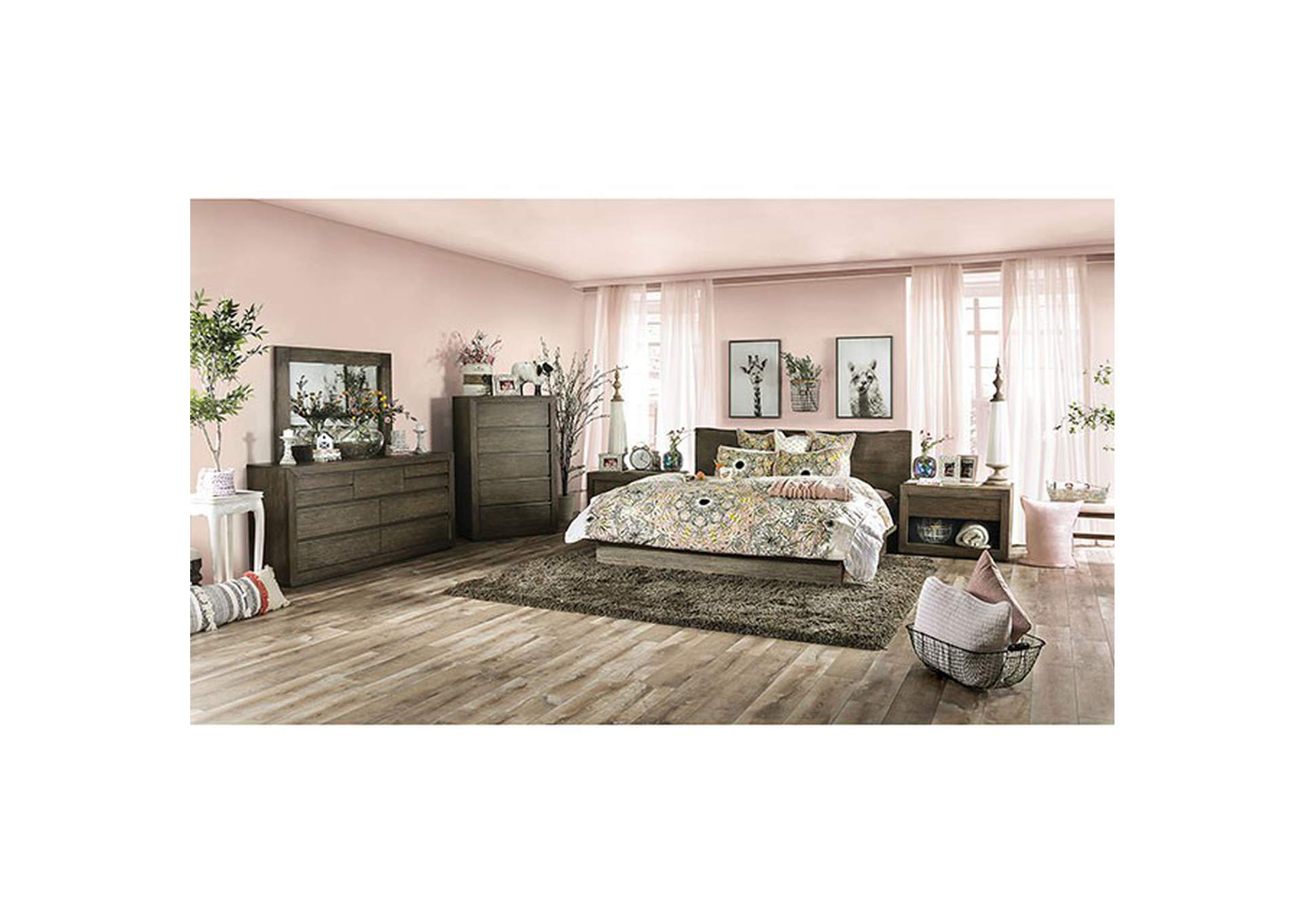 Bridgewater Cal.King Bed,Furniture of America