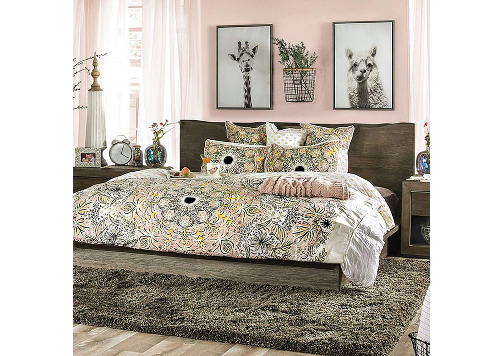 Bridgewater Cal.King Bed,Furniture of America
