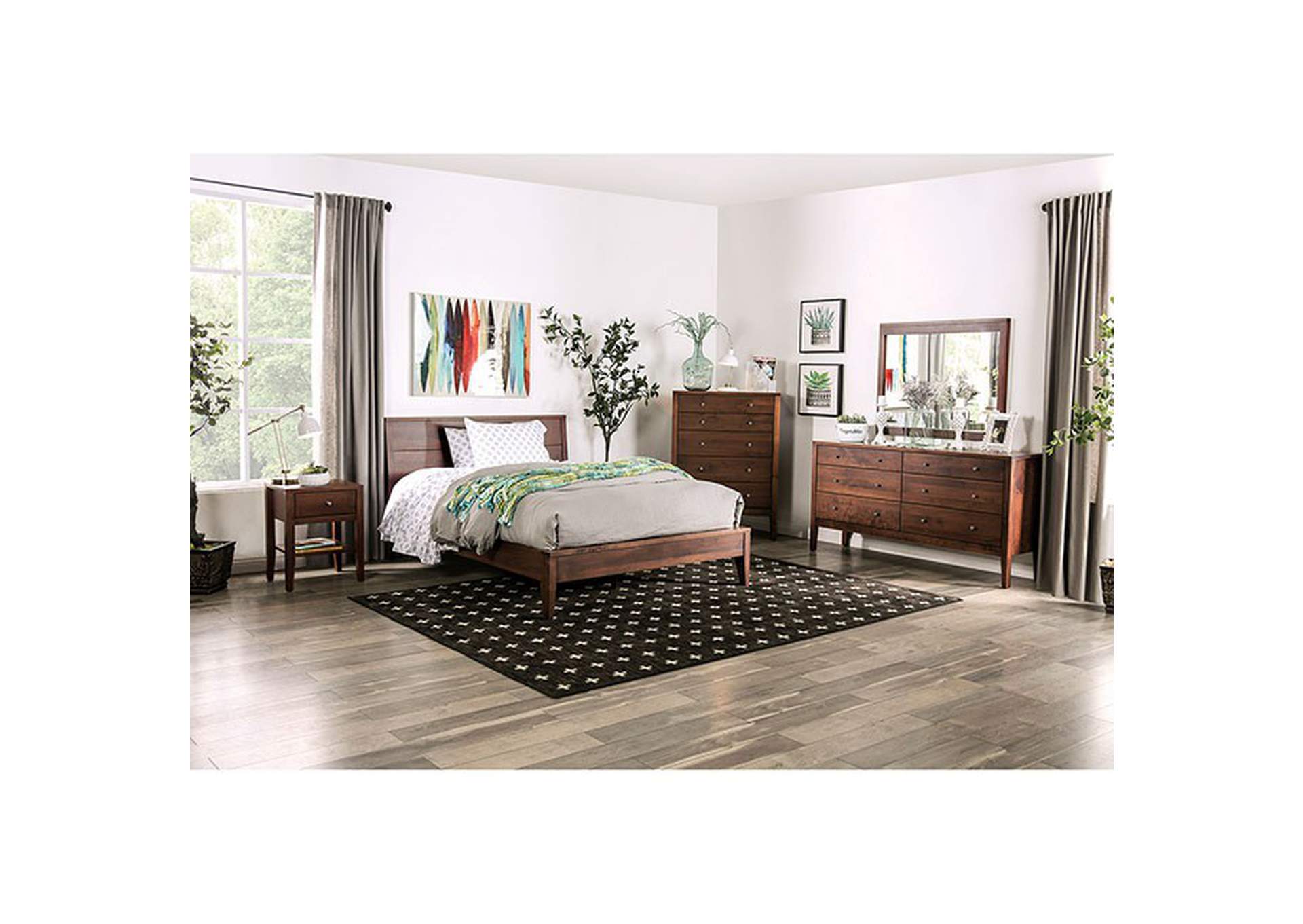 Willamette Cal.King Bed,Furniture of America