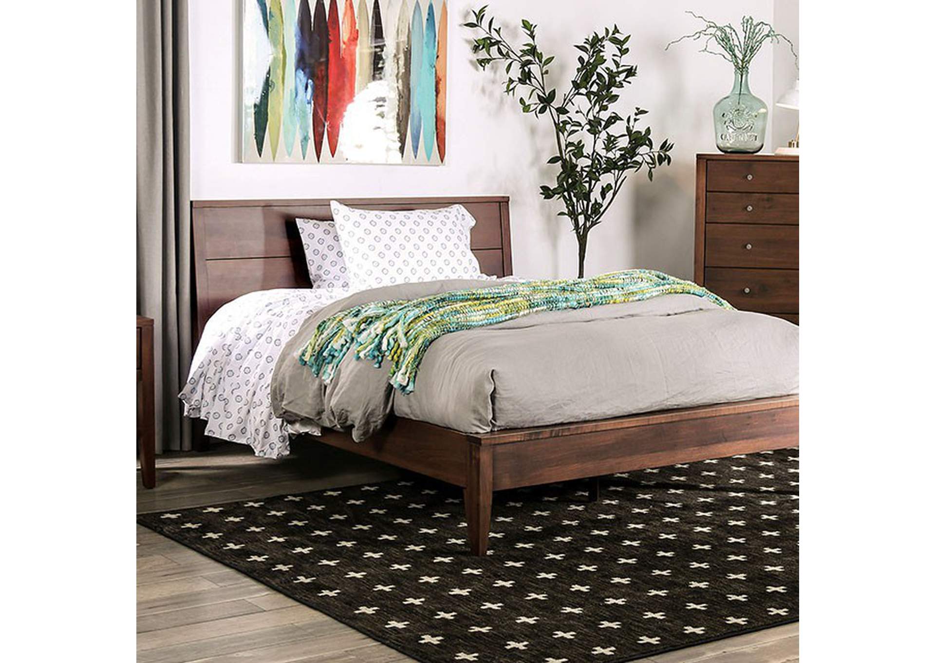 Willamette Cal.King Bed,Furniture of America