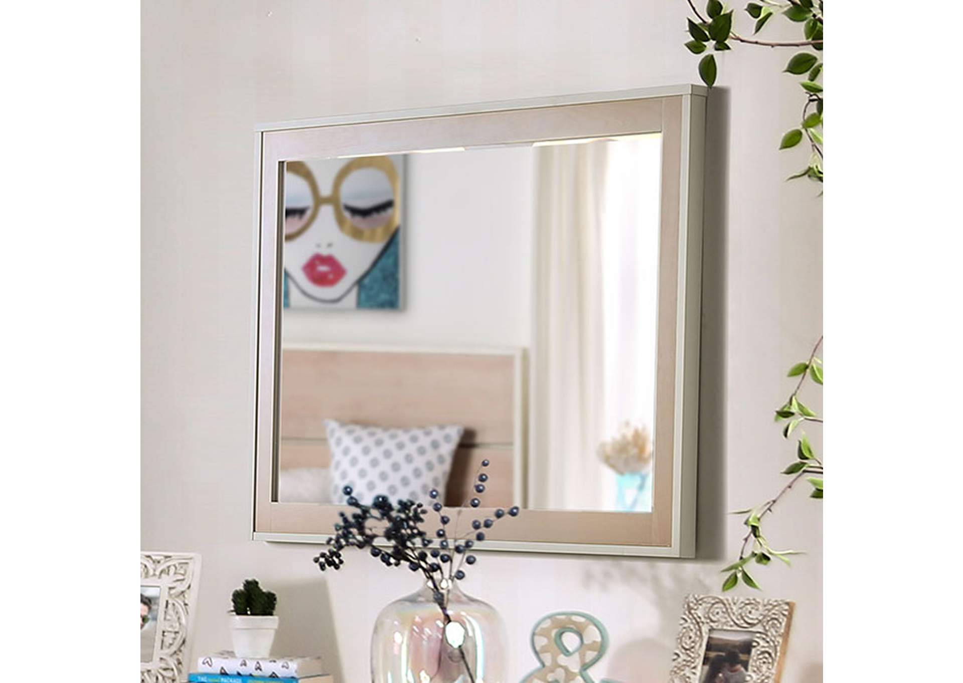 Roseburg Mirror,Furniture of America