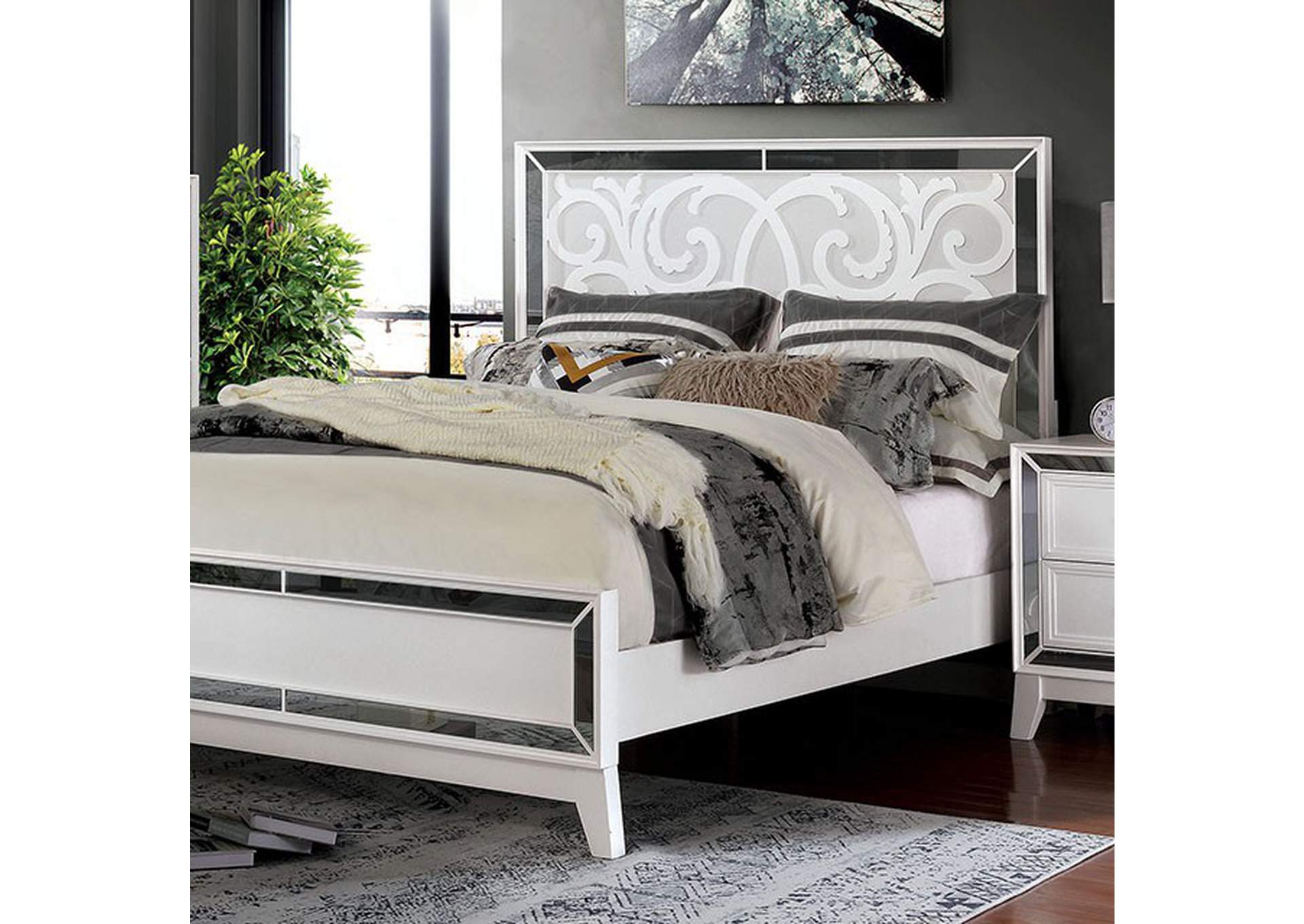 Lamego E.King Bed,Furniture of America