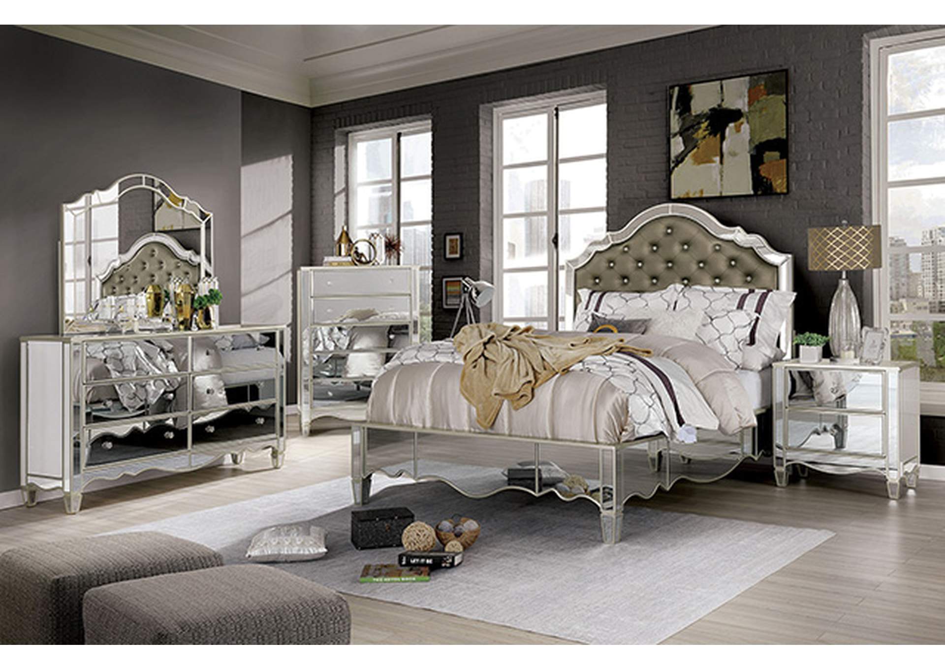 Eliora Cal.King Bed,Furniture of America