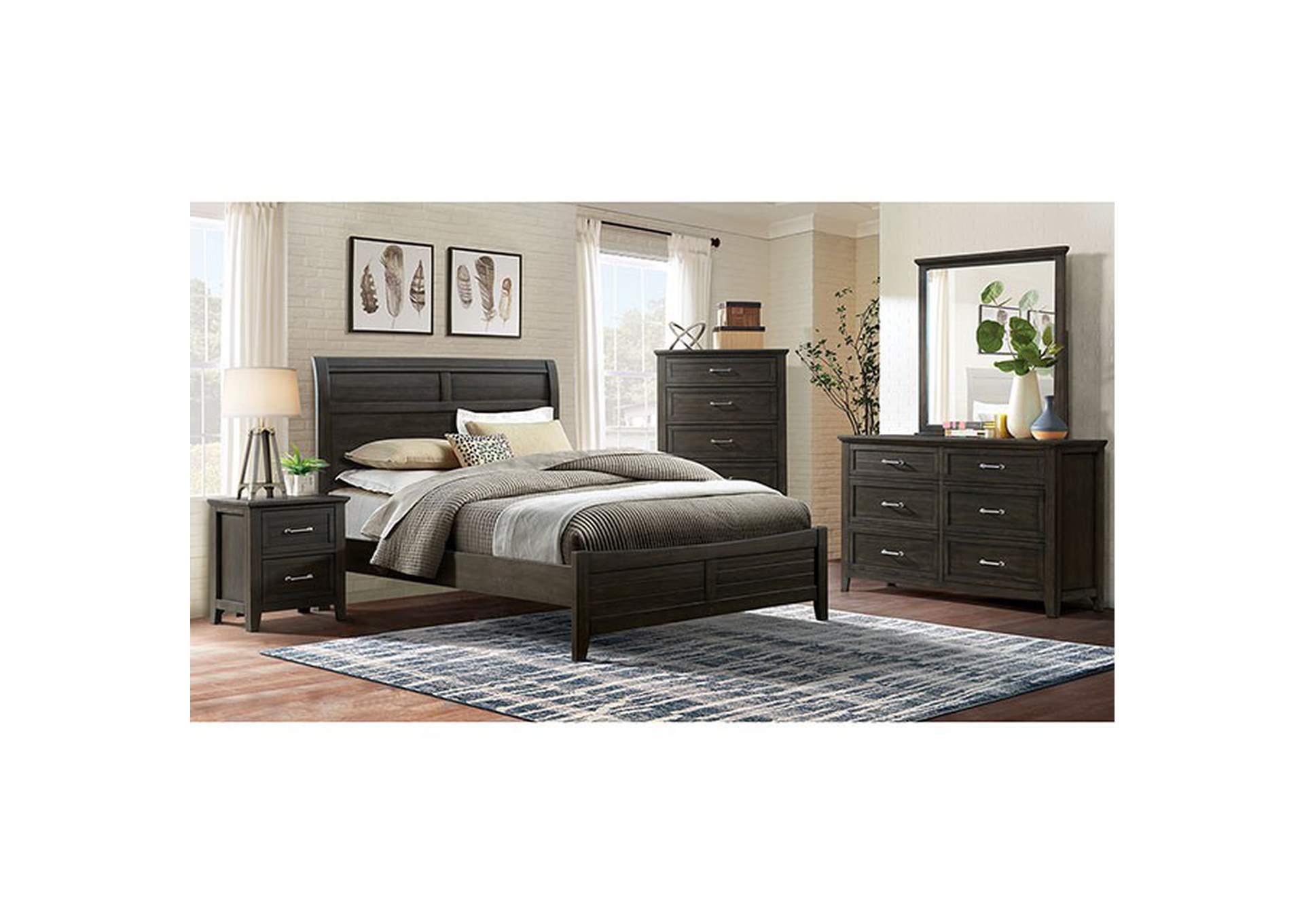 Alaina Cal.King Bed,Furniture of America