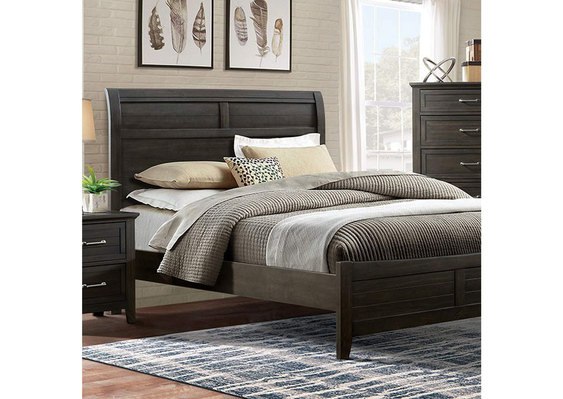 Alaina Cal.King Bed,Furniture of America