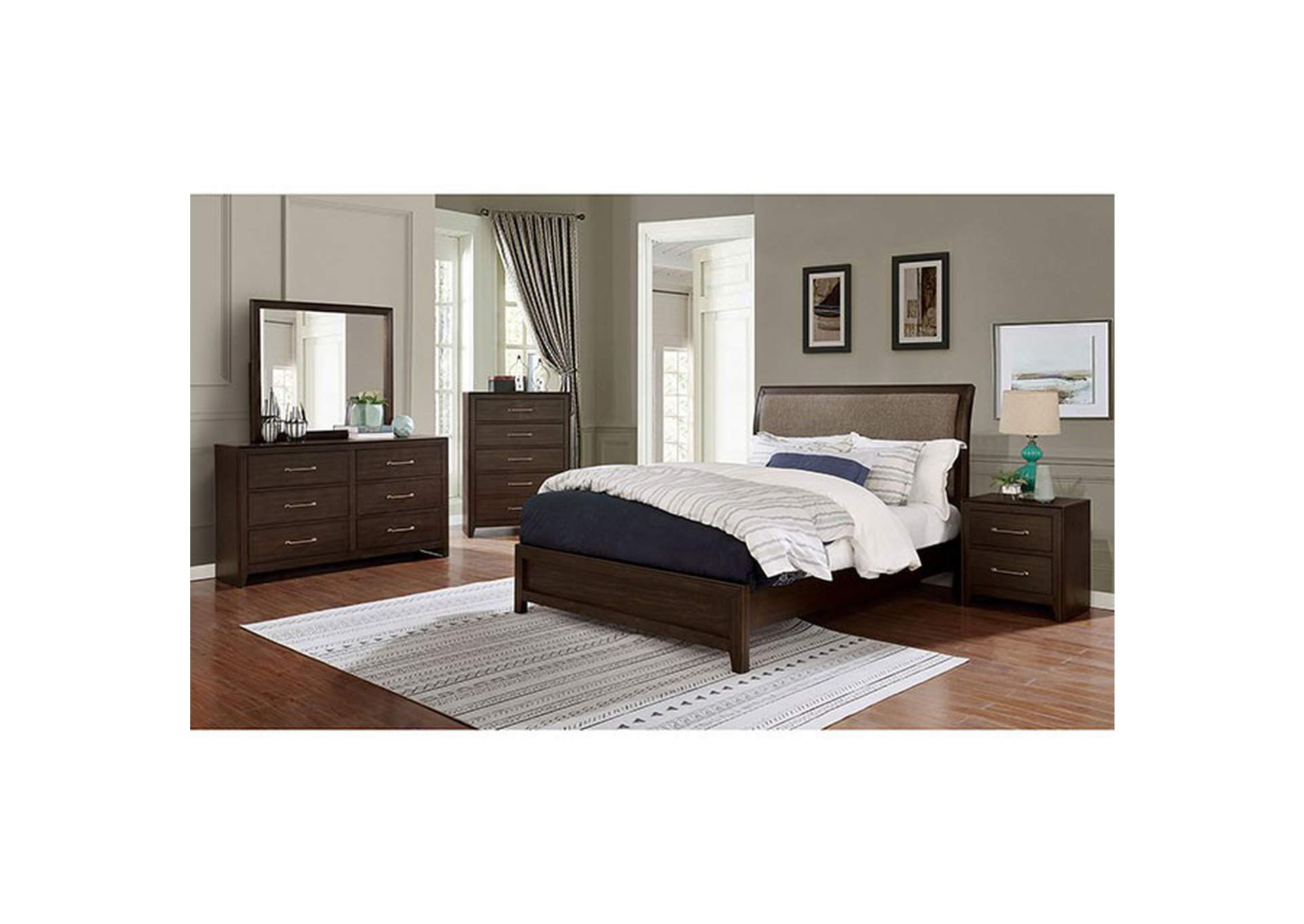Jamie Cal.King Bed,Furniture of America