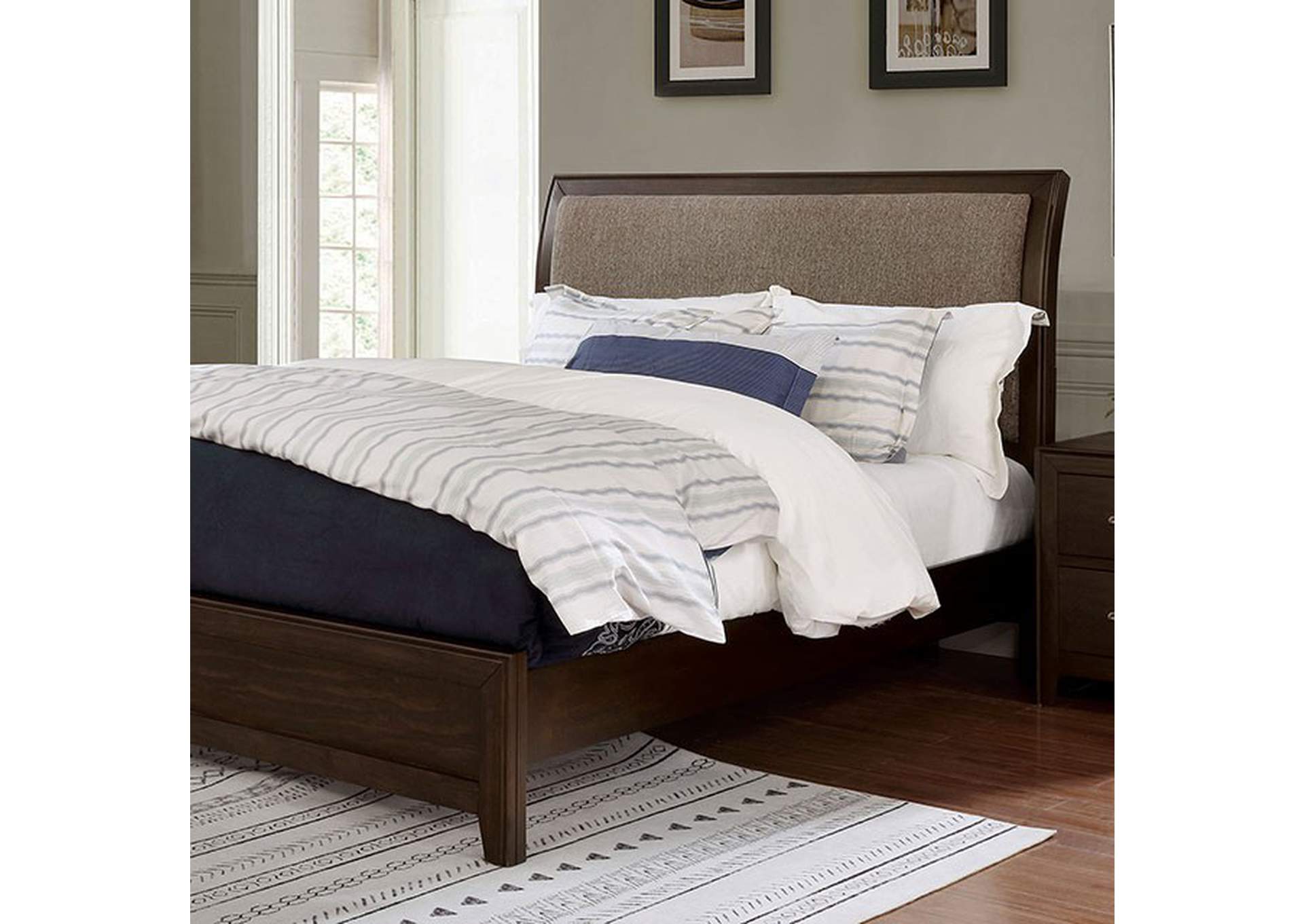Jamie Cal.King Bed,Furniture of America