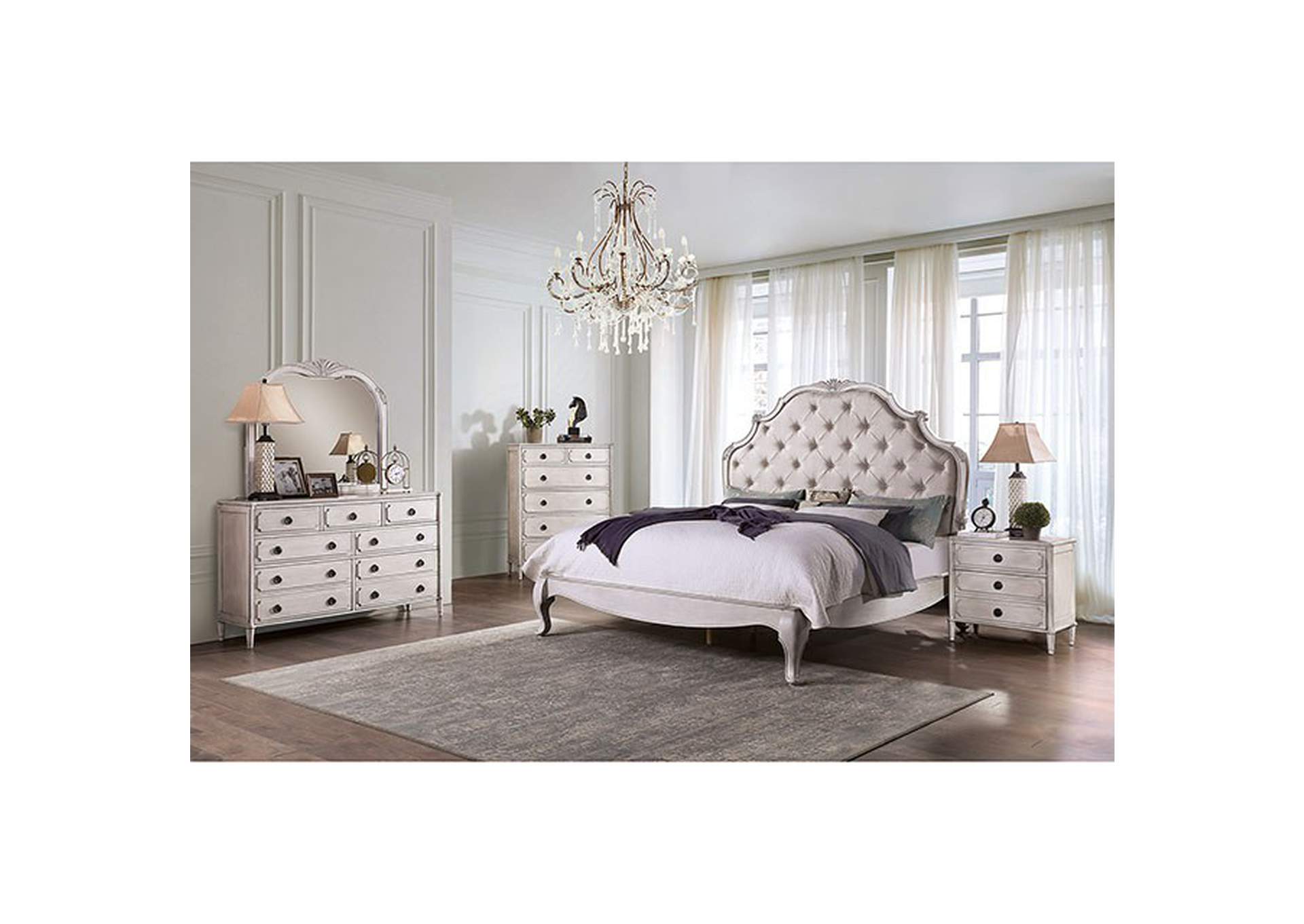 Esther Queen Bed,Furniture of America