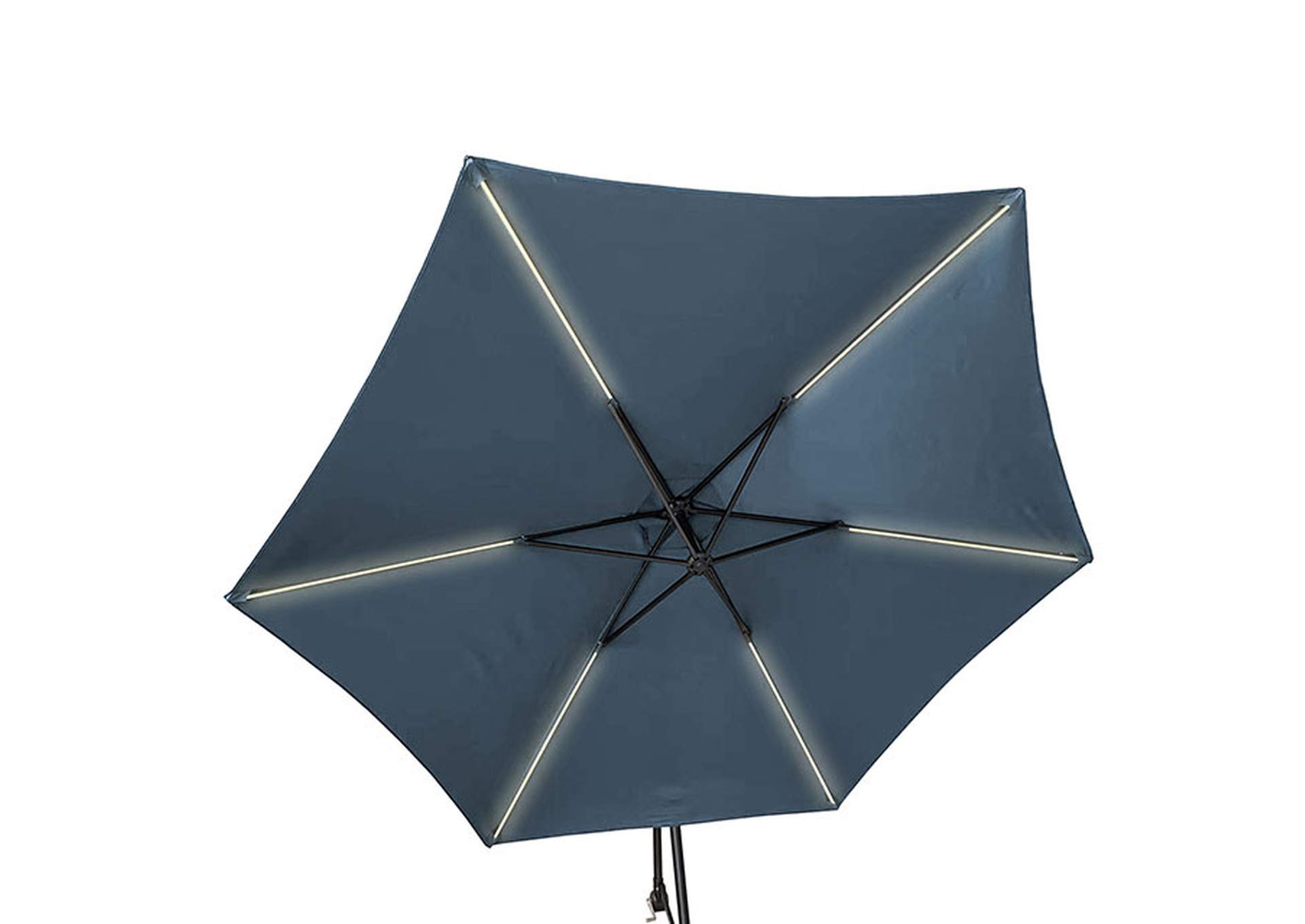 Glam Cantilever Umbrella w/ LED,Furniture of America