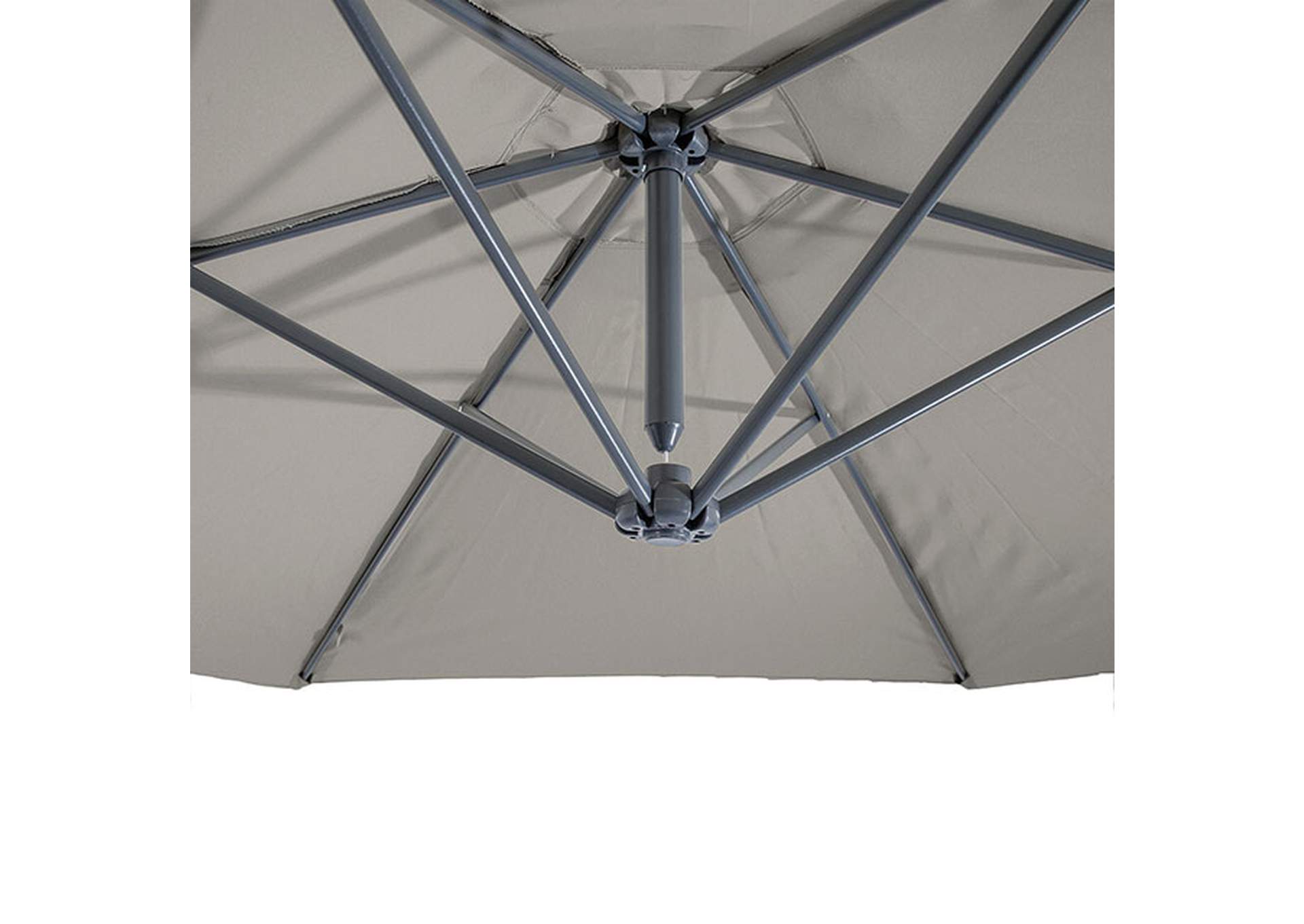 Glam Cantilever Umbrella w/ LED,Furniture of America