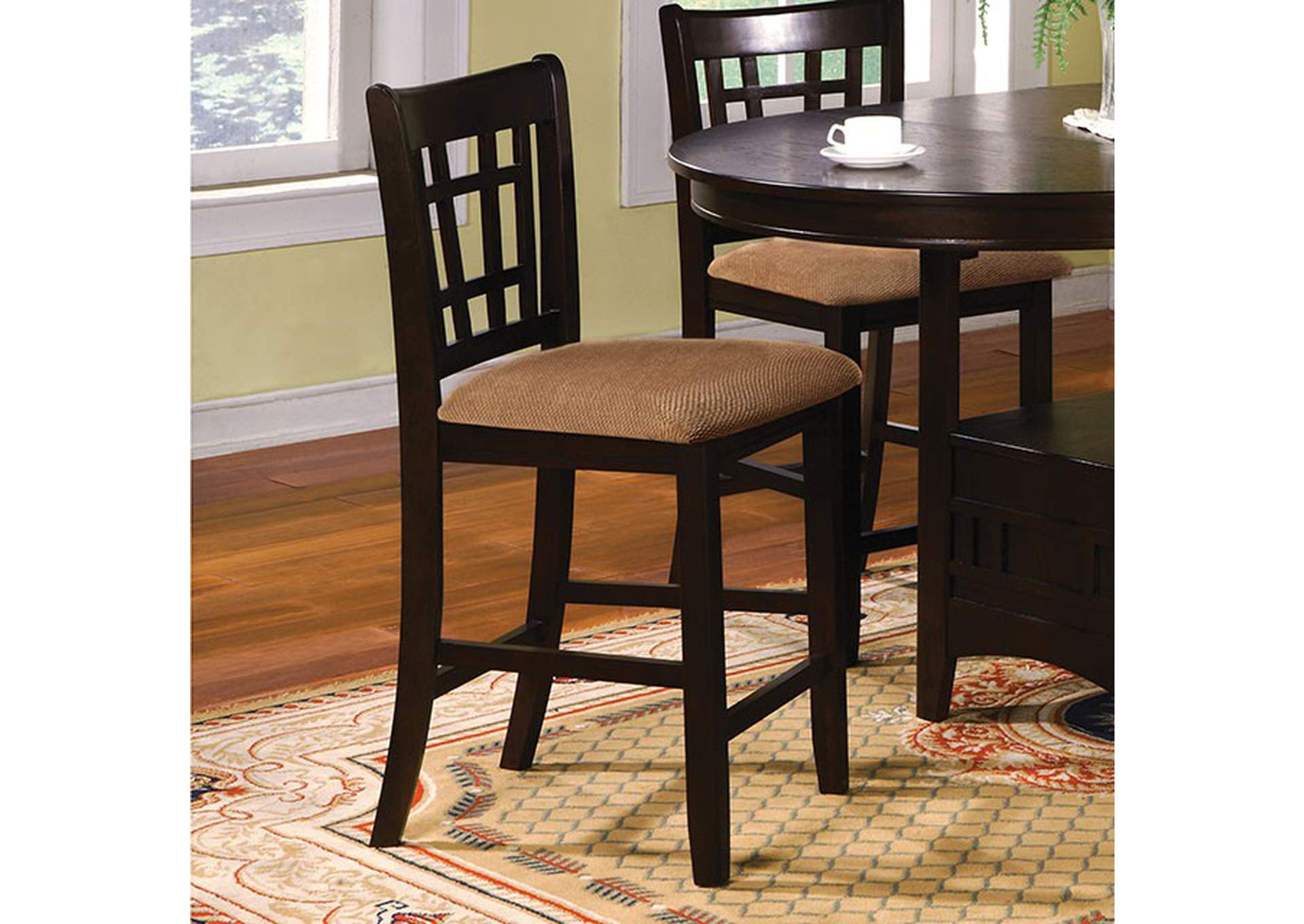 Metropolis Counter Height Chair [Set of 2],Furniture of America TX