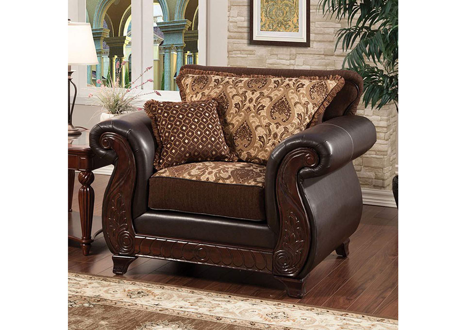 Franklin Chair,Furniture of America