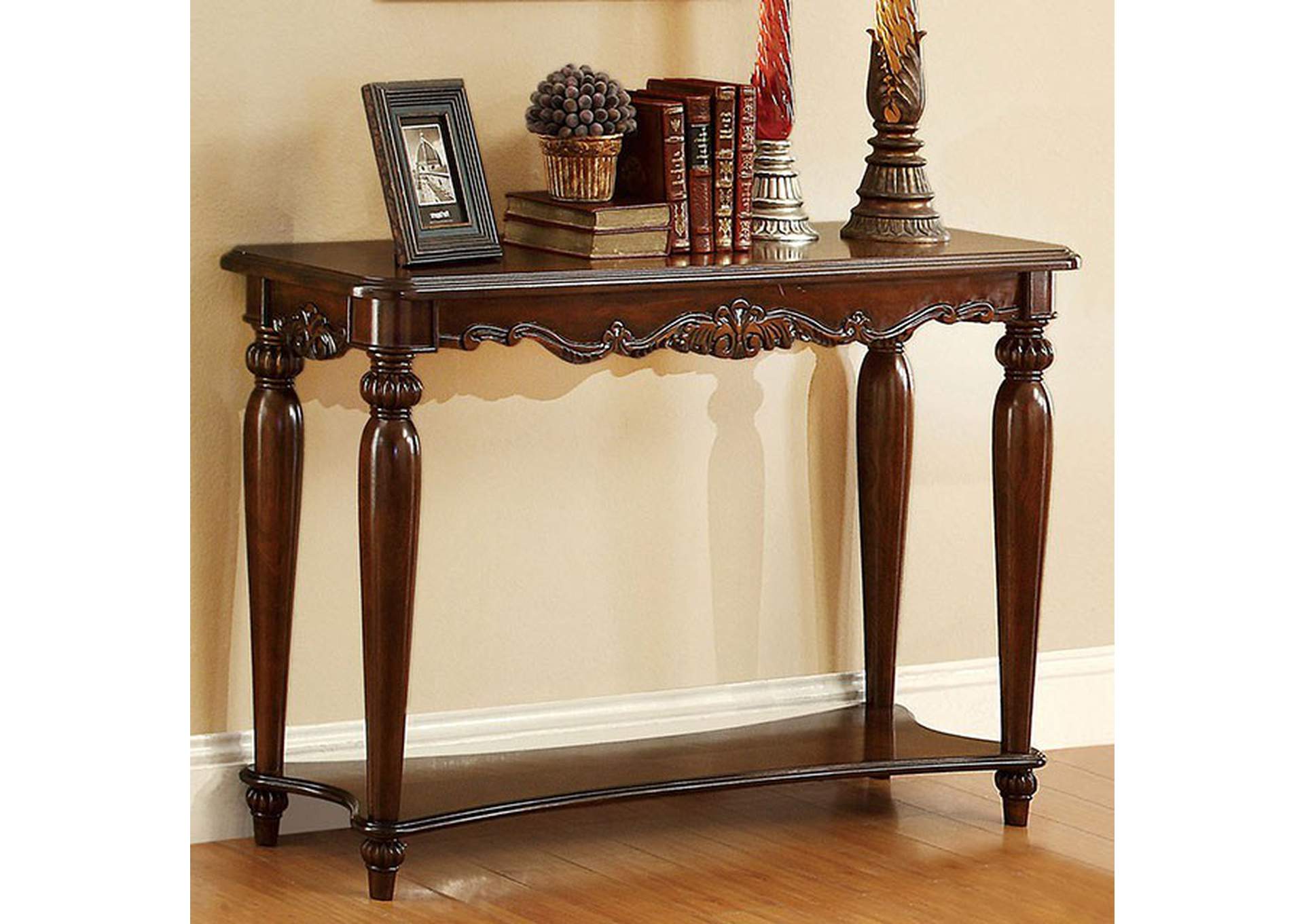 Bunbury Cherry Sofa Table,Furniture of America DTC