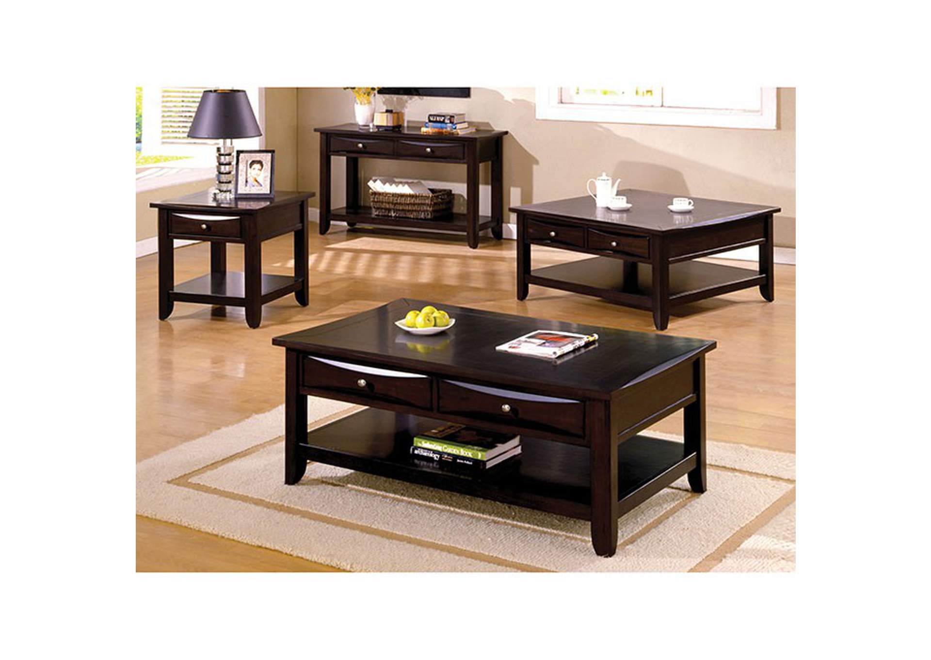 Baldwin Sofa Table,Furniture of America