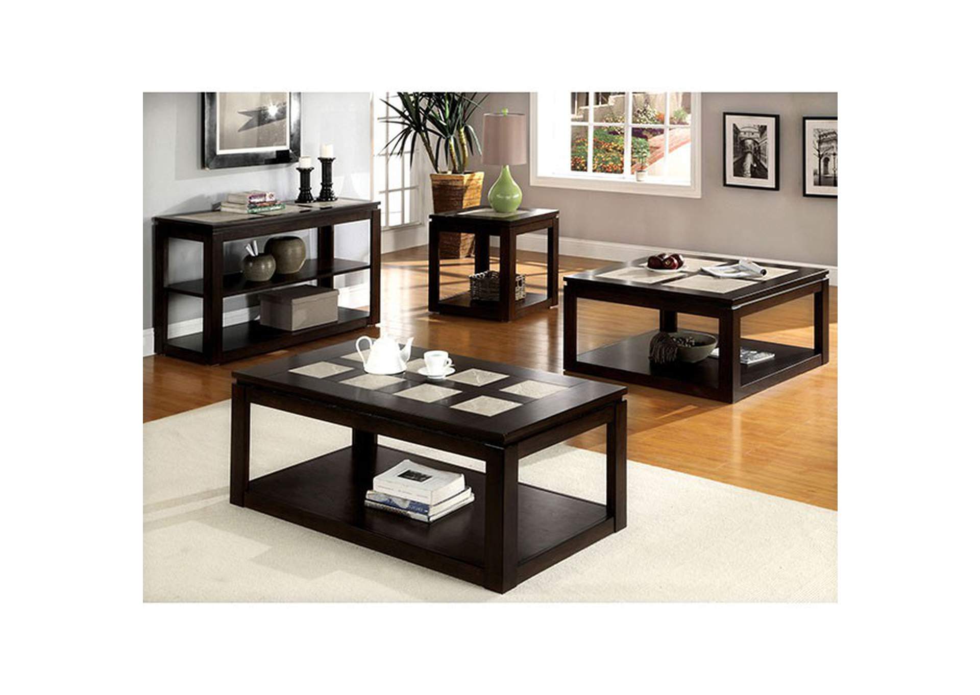 Verona End Table,Furniture of America