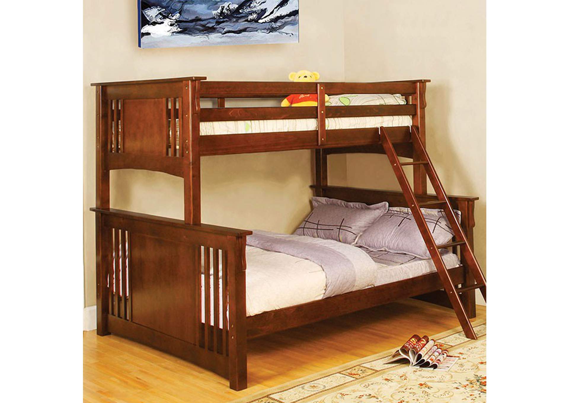 Spring Creek Twin/Full Bunk Bed,Furniture of America