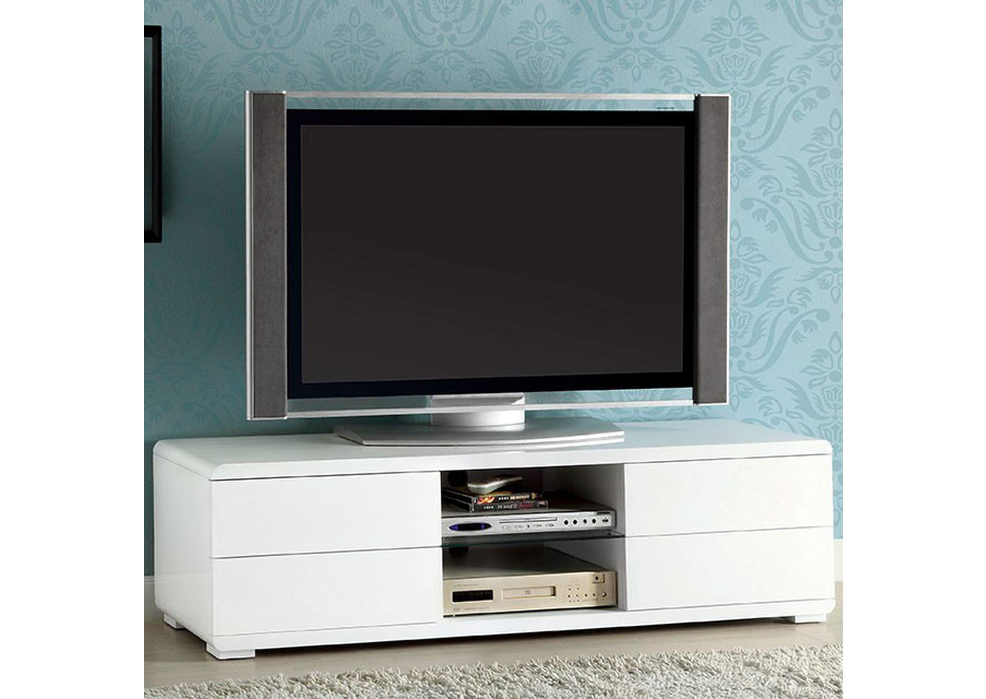 Cerro White TV Console,Furniture of America TX