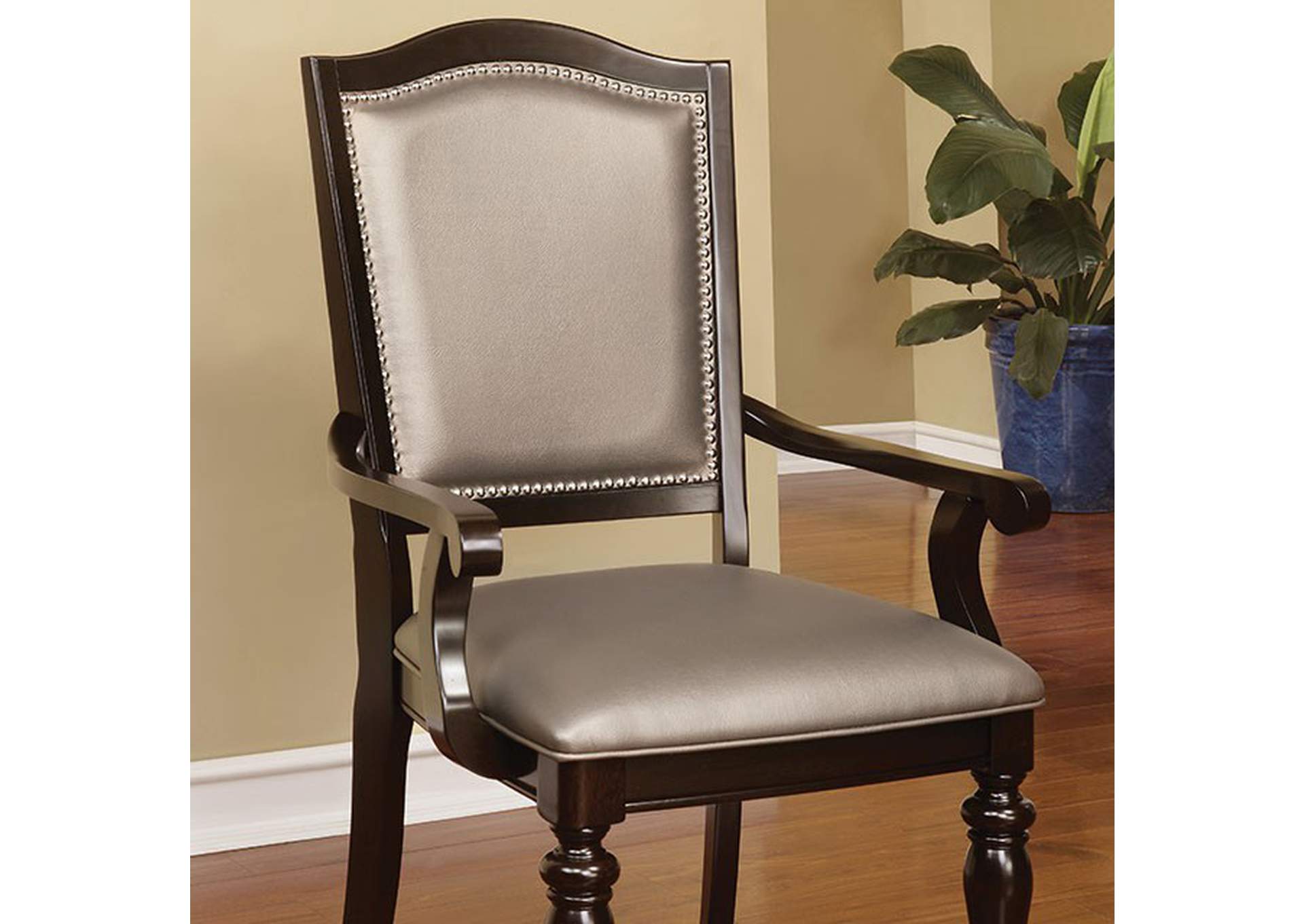 Harrington Arm Chair (2/Box),Furniture of America