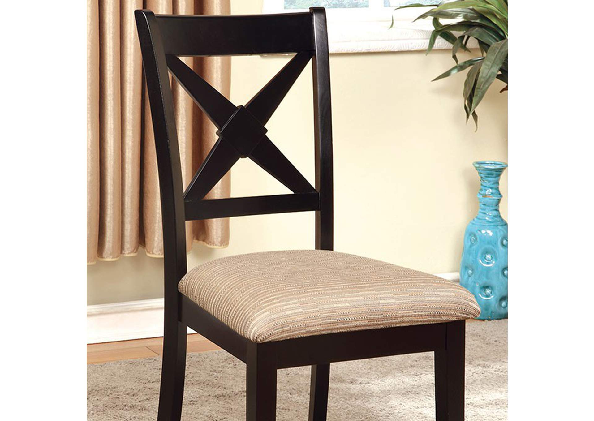 Liberta Side Chair (2/Box),Furniture of America