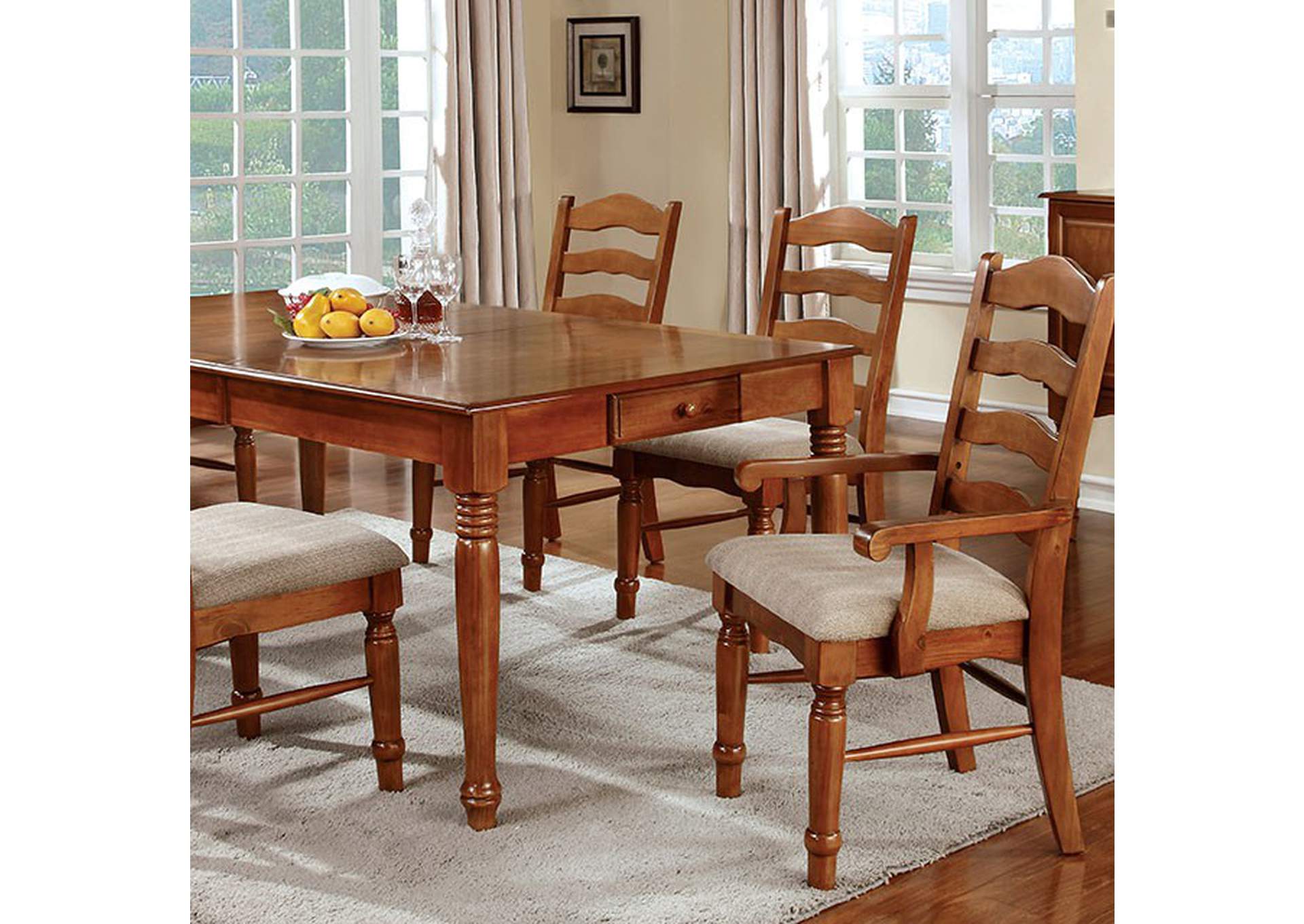 Spring Creek Dining Table,Furniture of America