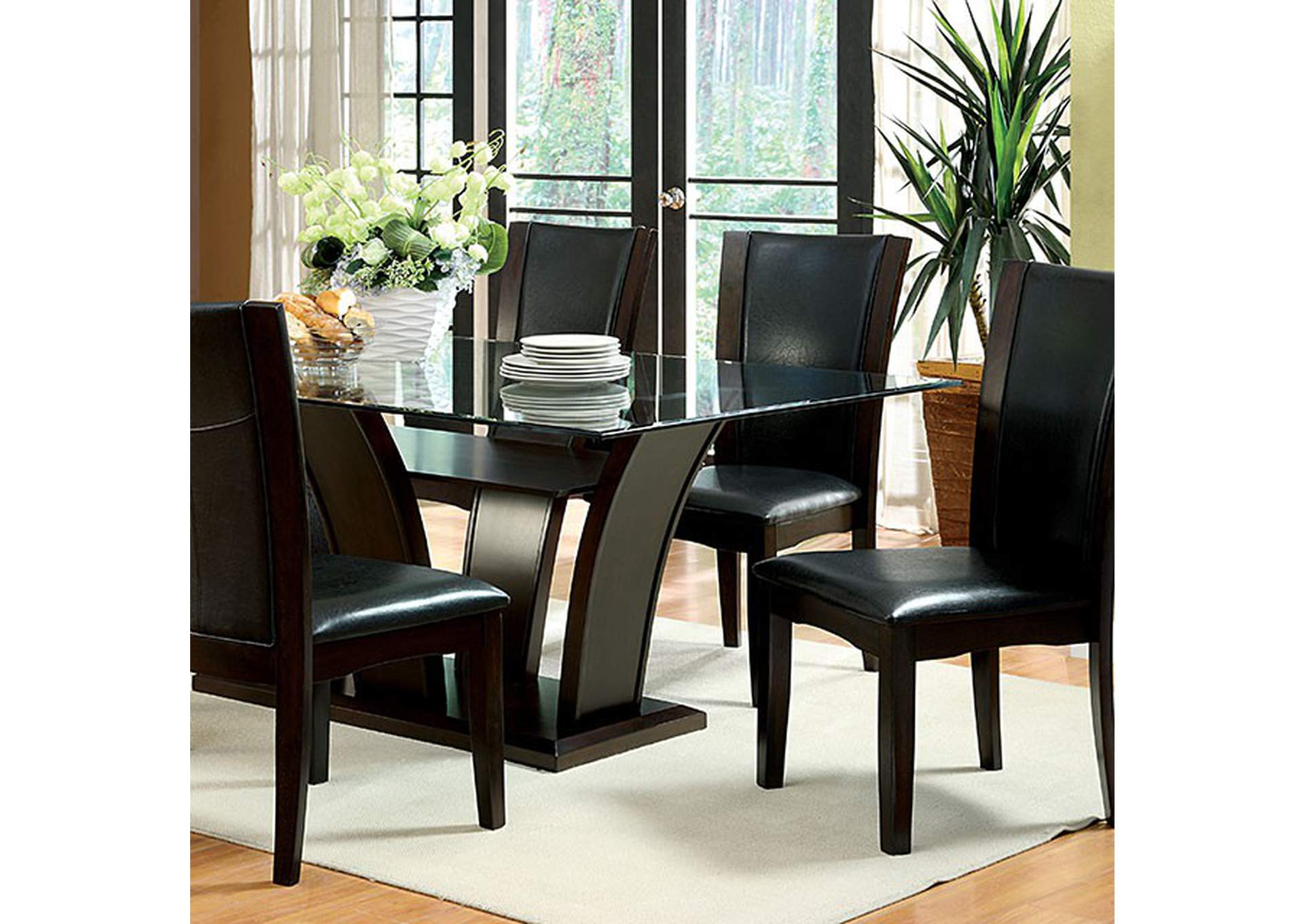 Manhattan Dining Table,Furniture of America