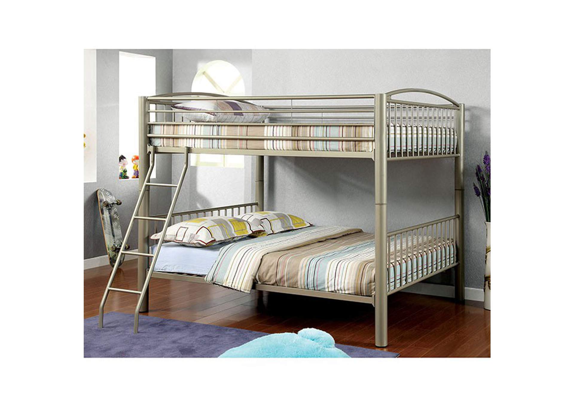 Lovia Full/Full Bunk Bed,Furniture of America