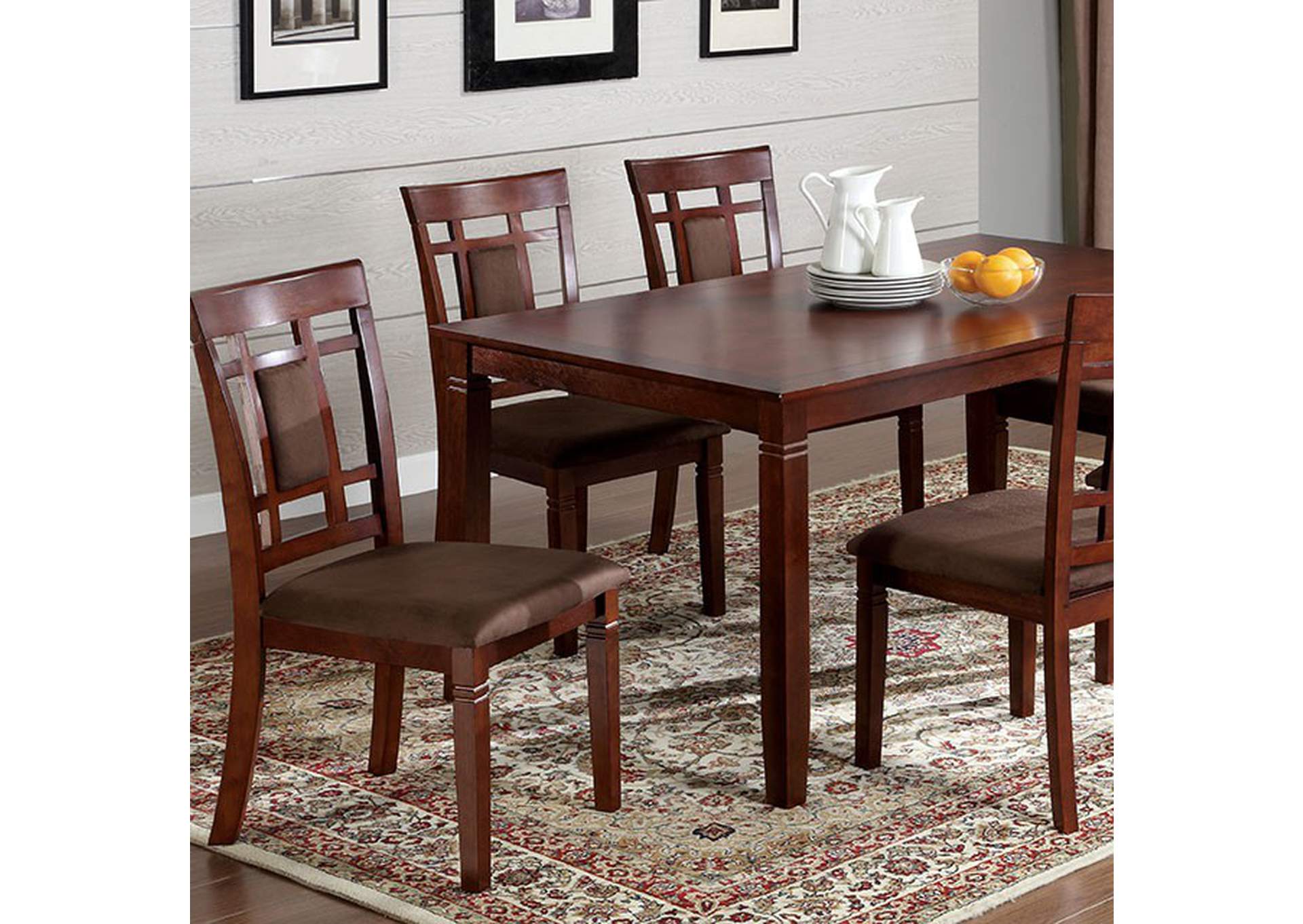 Montclair 7 Pc. Dining Table Set,Furniture of America